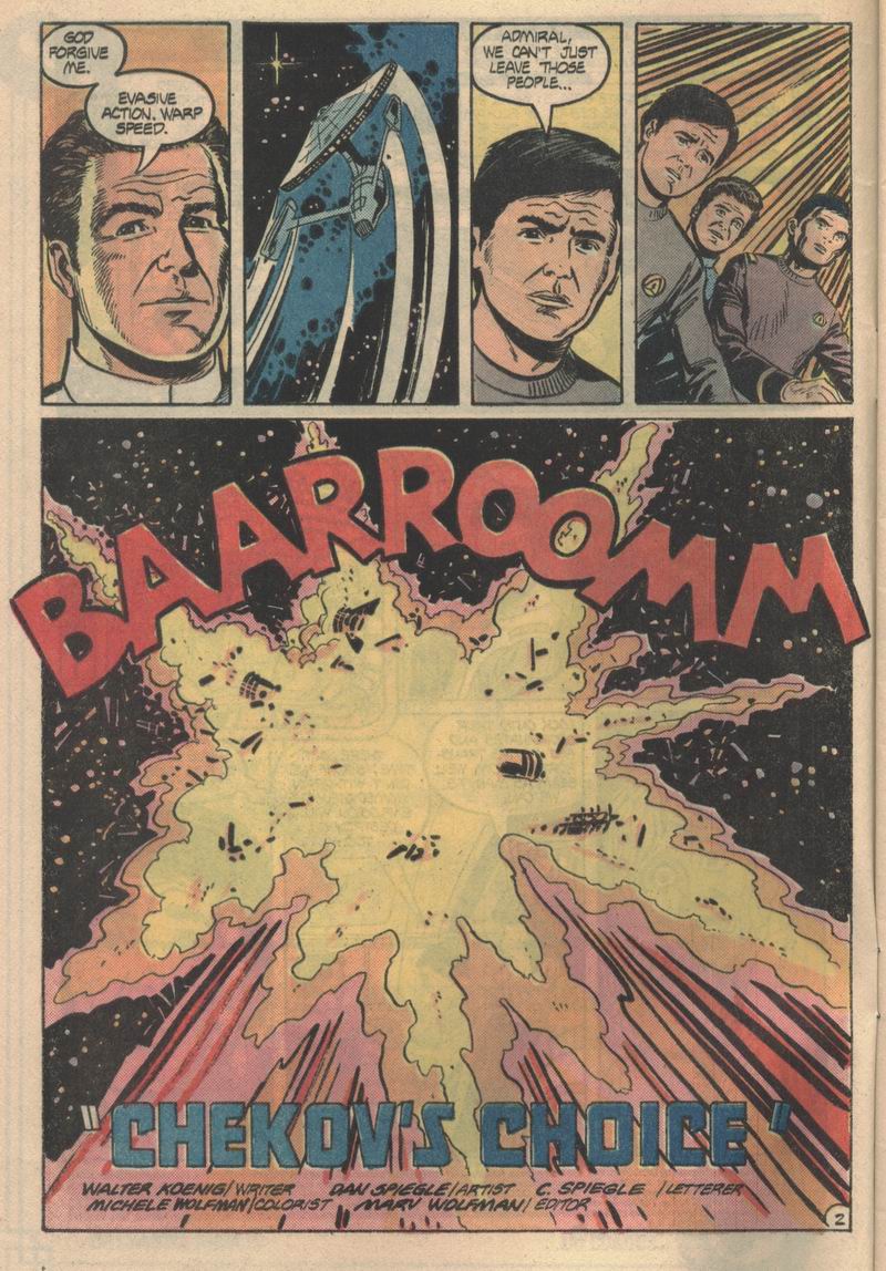 Read online Star Trek (1984) comic -  Issue #19 - 3