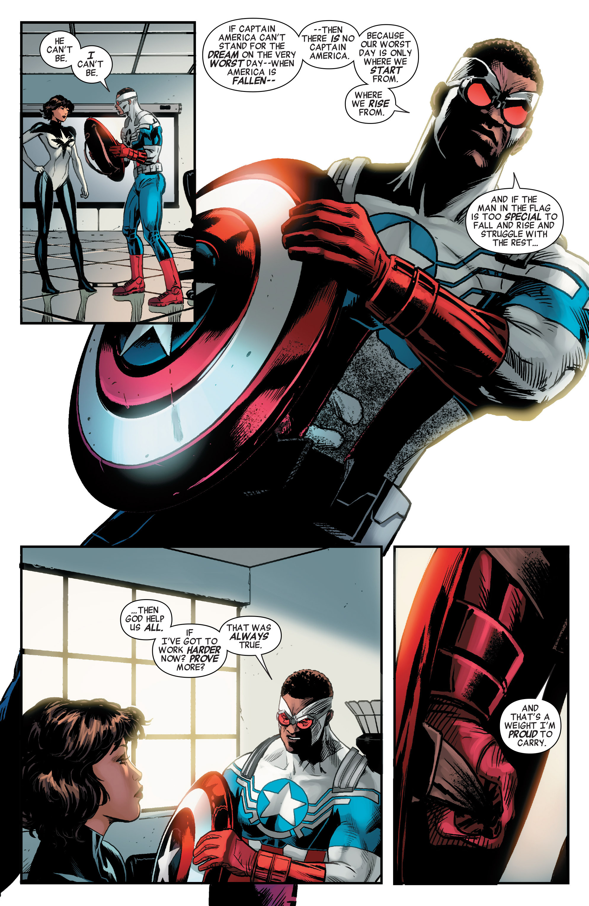 Read online Captain America and the Mighty Avengers comic -  Issue #4 - 16