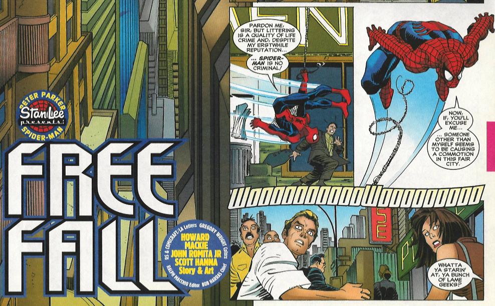 Read online Spider-Man (1990) comic -  Issue #95 - Free Fall - 4