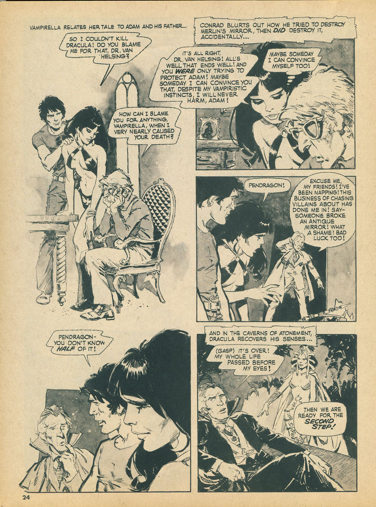 Read online Vampirella (1969) comic -  Issue #18 - 24