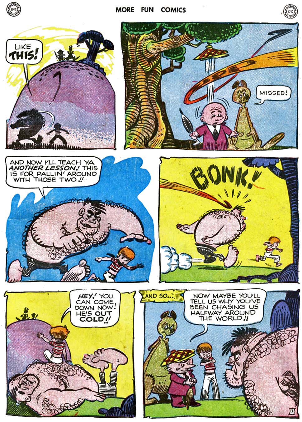 Read online More Fun Comics comic -  Issue #124 - 9