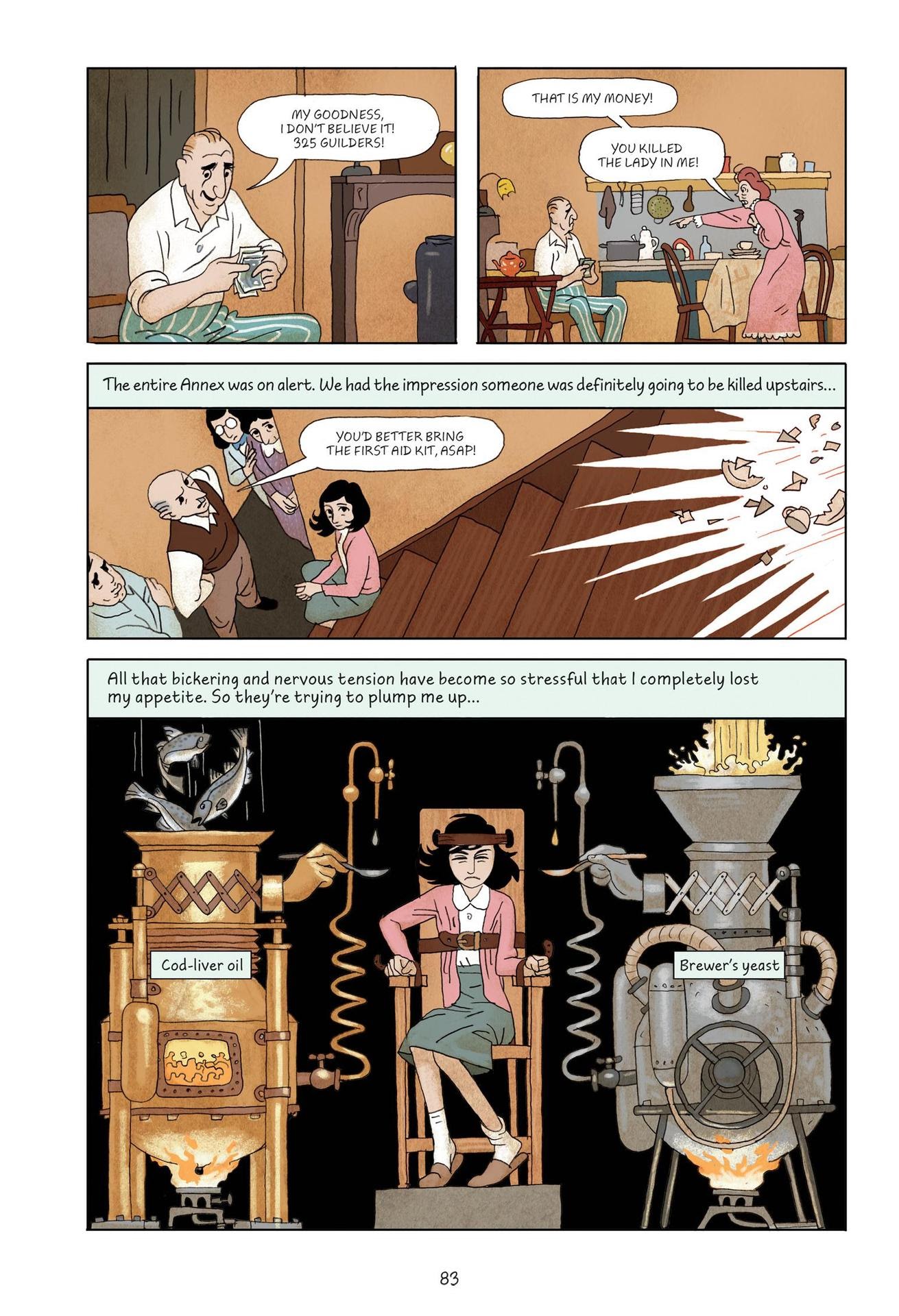 Read online Anne Frank’s Diary: The Graphic Adaptation comic -  Issue # TPB - 83