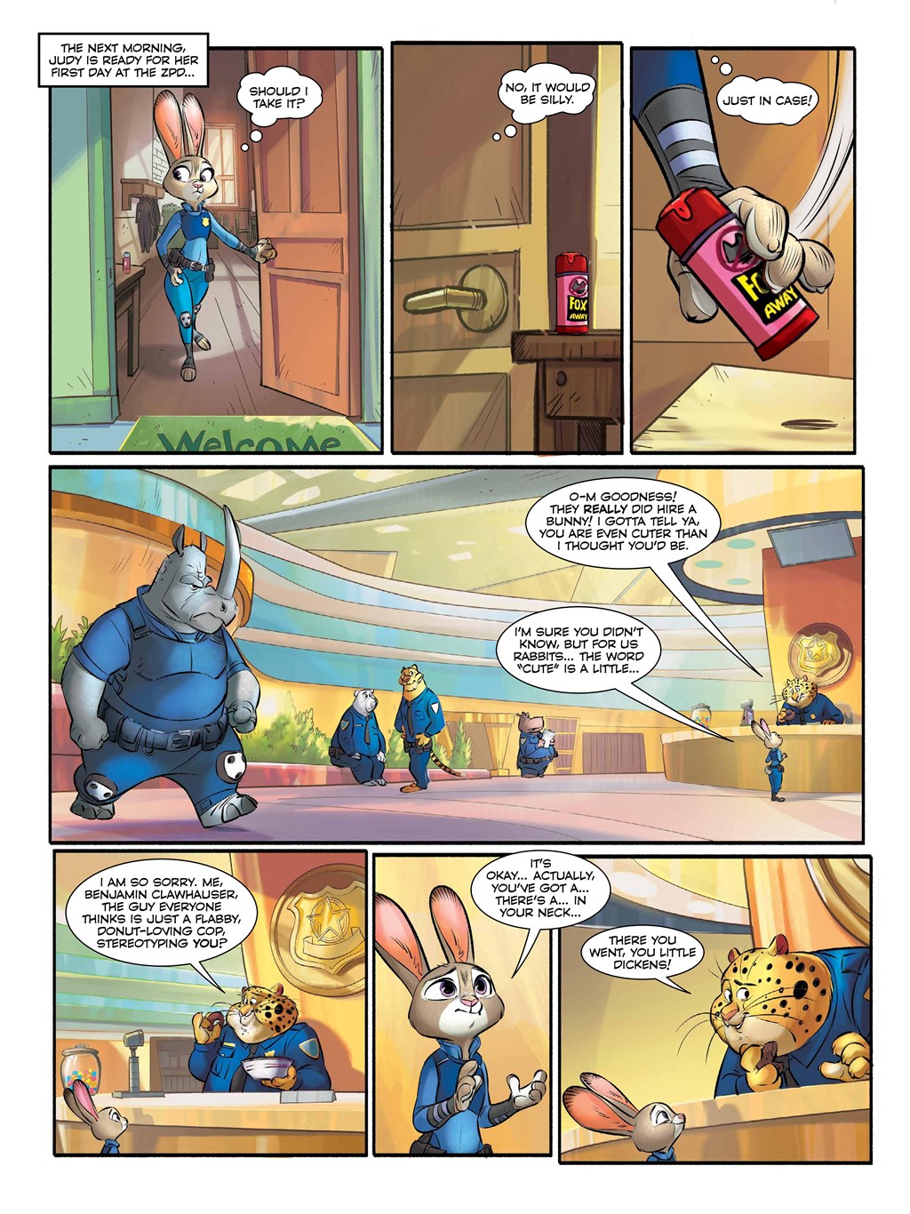 Read online Disney Zootopia comic -  Issue # Full - 9
