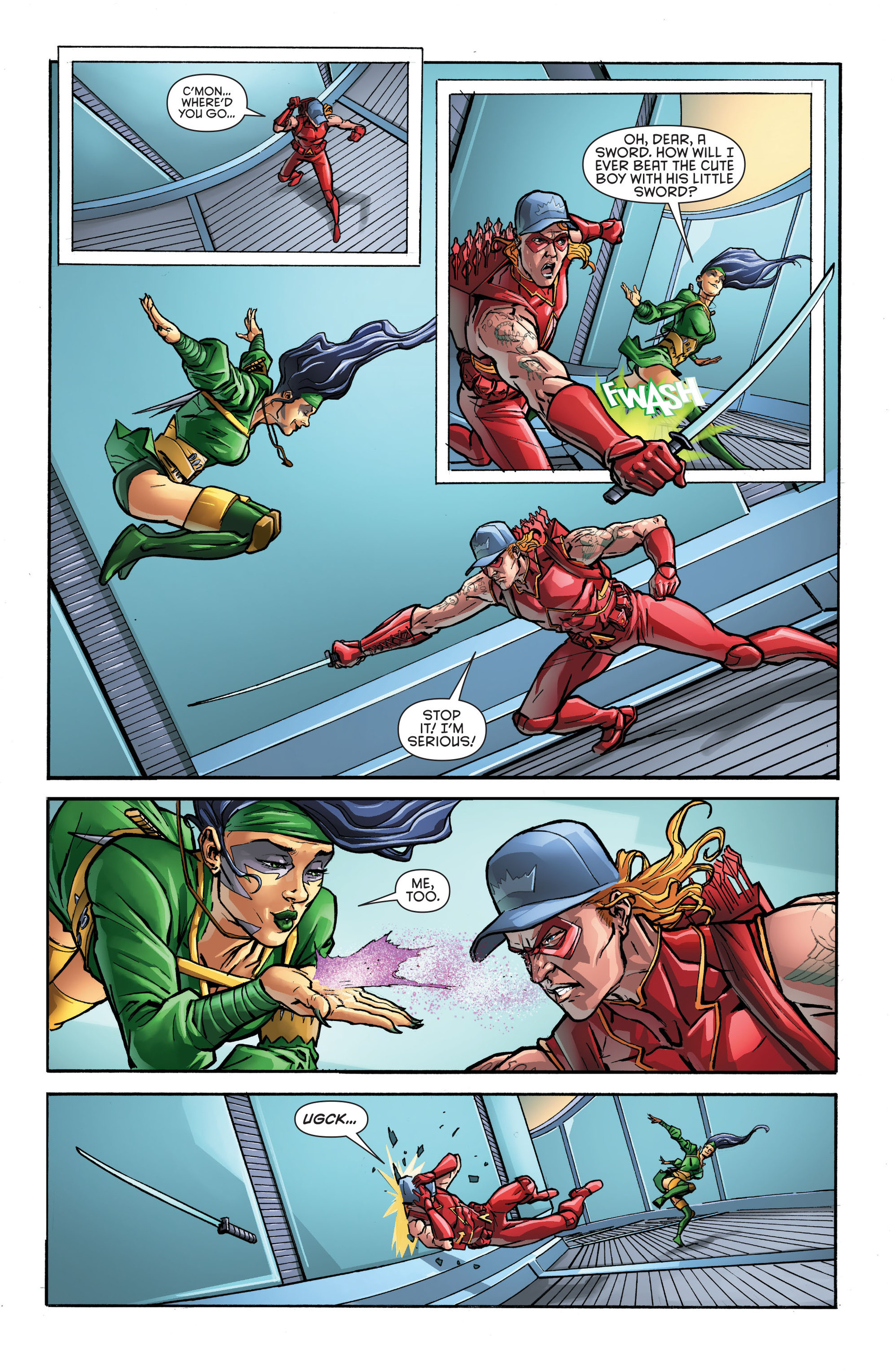 Read online Red Hood And The Outlaws (2011) comic -  Issue # Annual 1 - 21