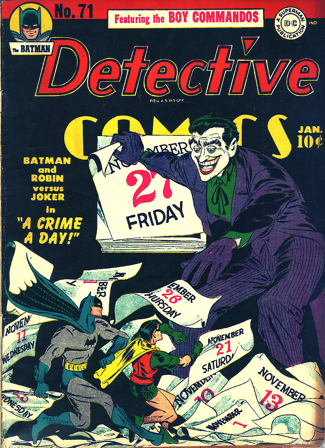 Read online Detective Comics (1937) comic -  Issue #71 - 1