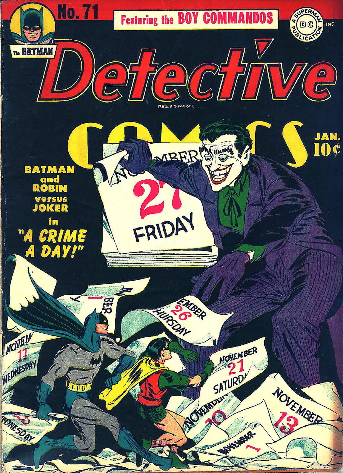 Detective Comics (1937) issue 71 - Page 1