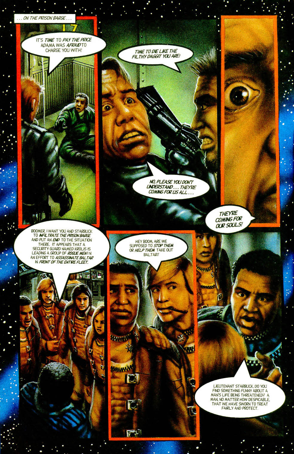 Battlestar Galactica (1997) 4 Page 5