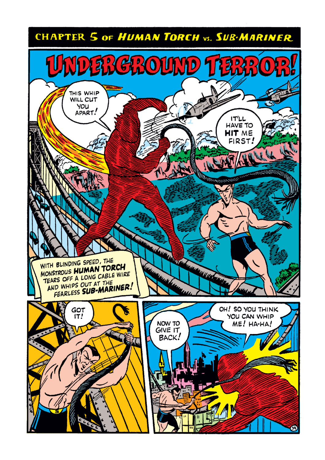Read online The Human Torch (1940) comic -  Issue #8 - 38