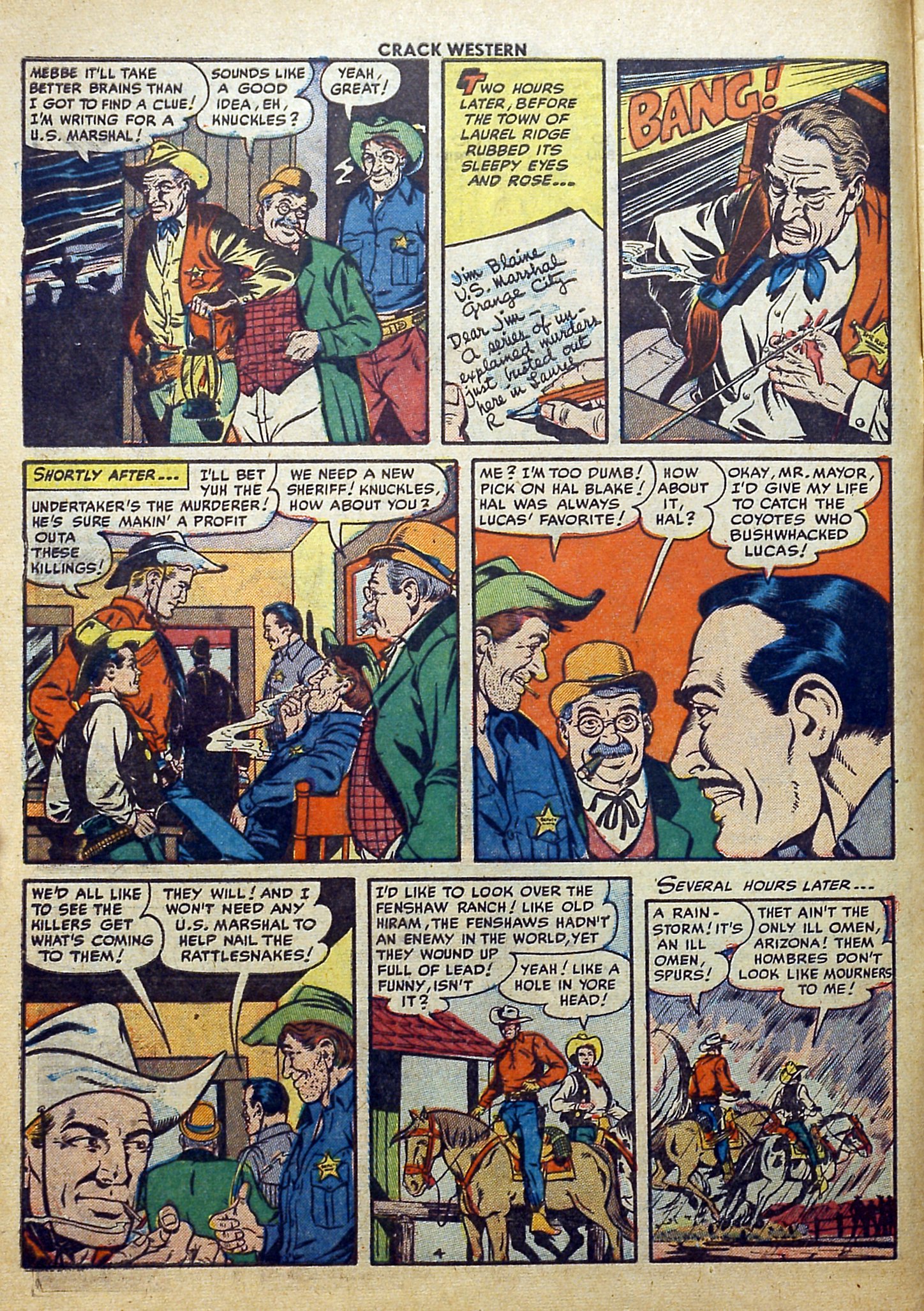 Read online Crack Western comic -  Issue #78 - 6