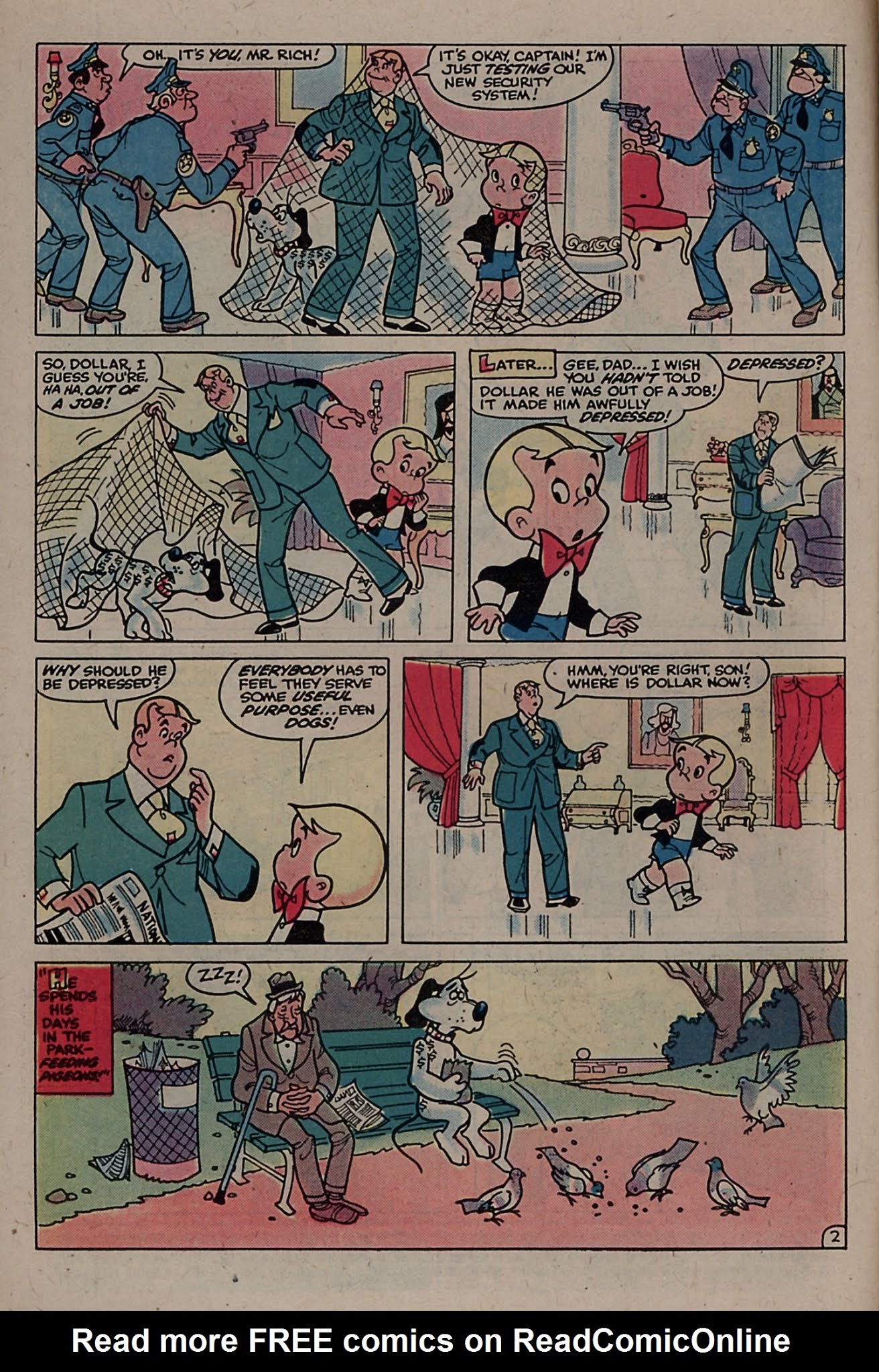 Read online Richie Rich & Dollar the Dog comic -  Issue #8 - 6