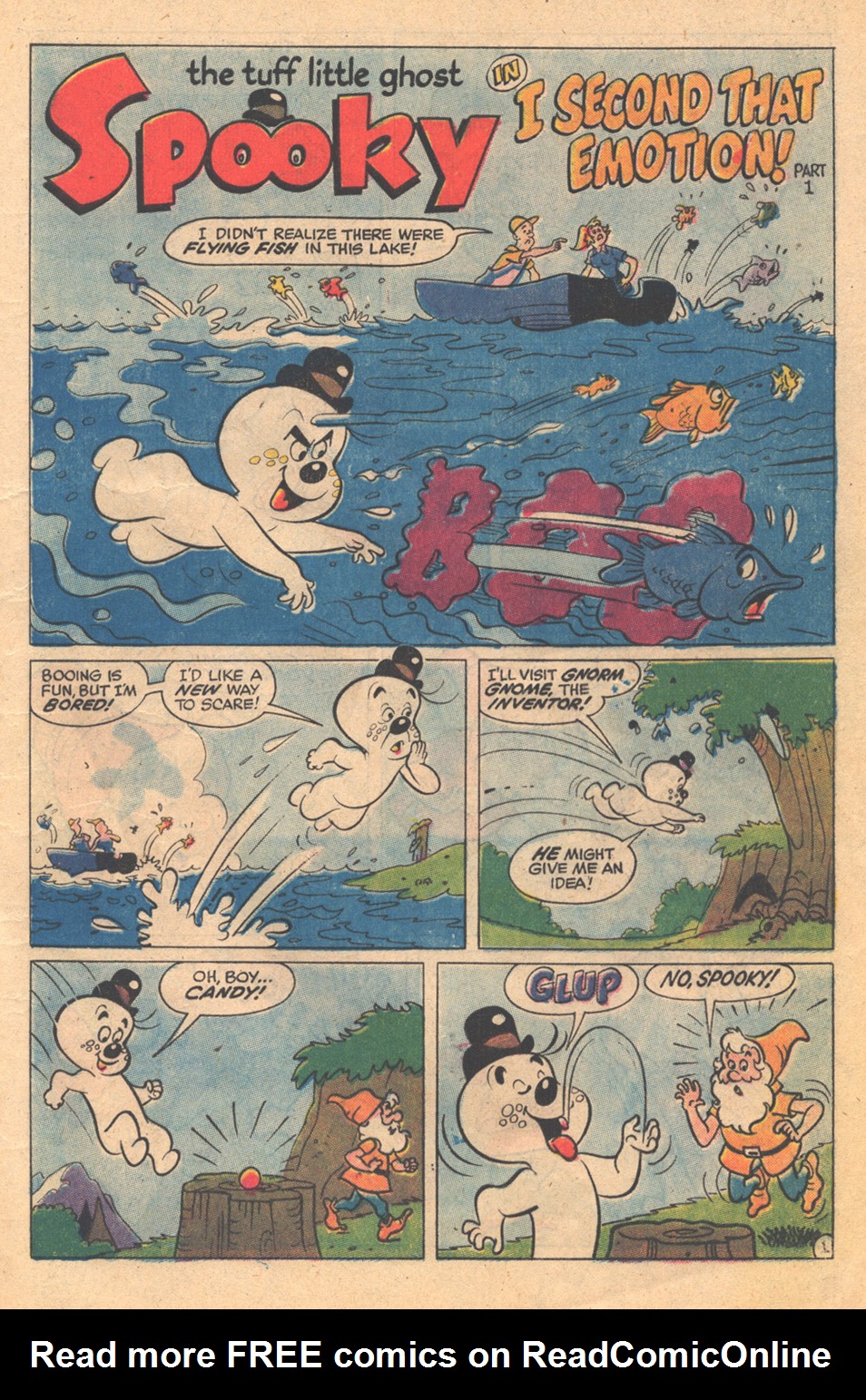 Read online Spooky comic -  Issue #134 - 5