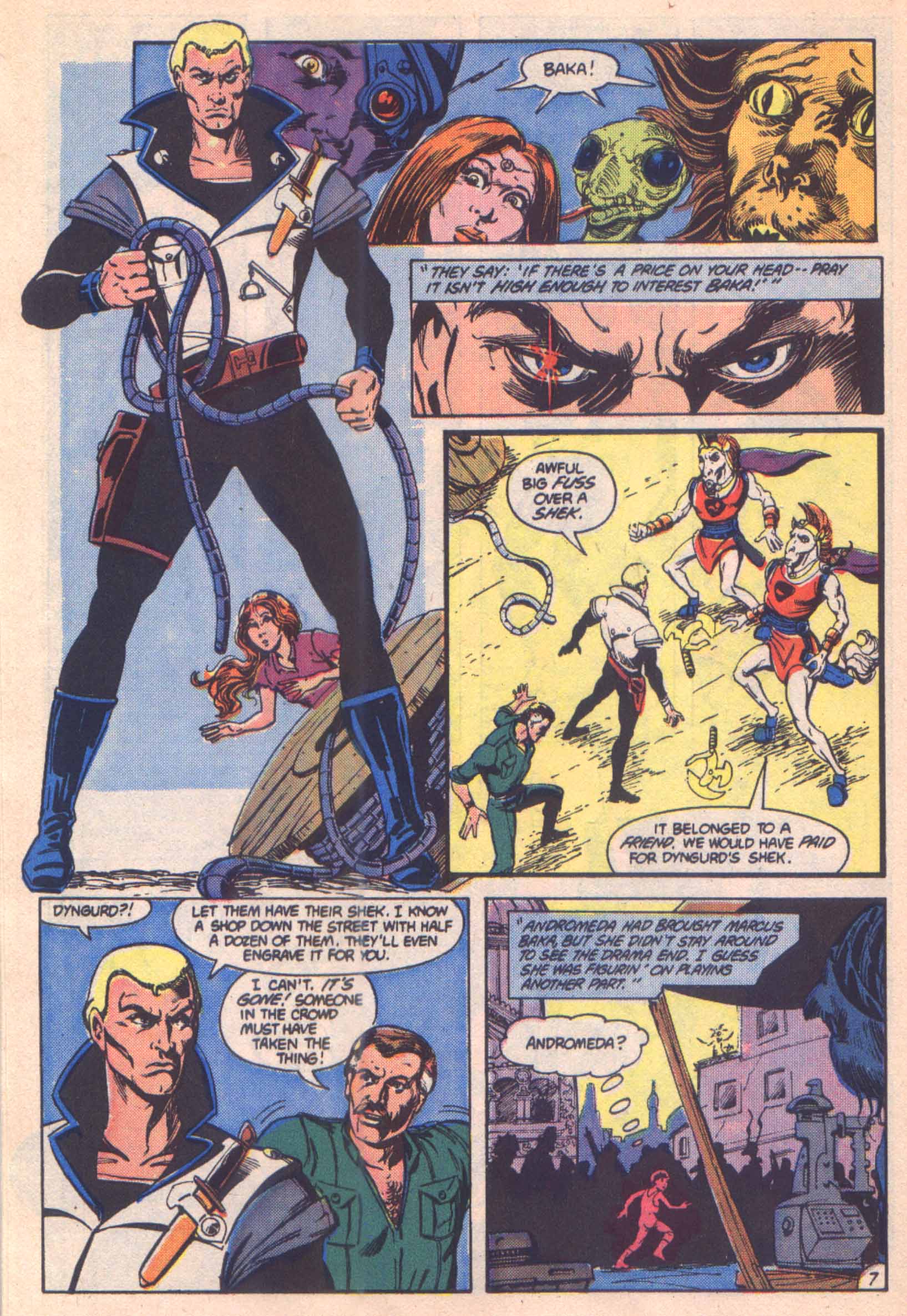 Read online Spanner's Galaxy comic -  Issue #1 - 8