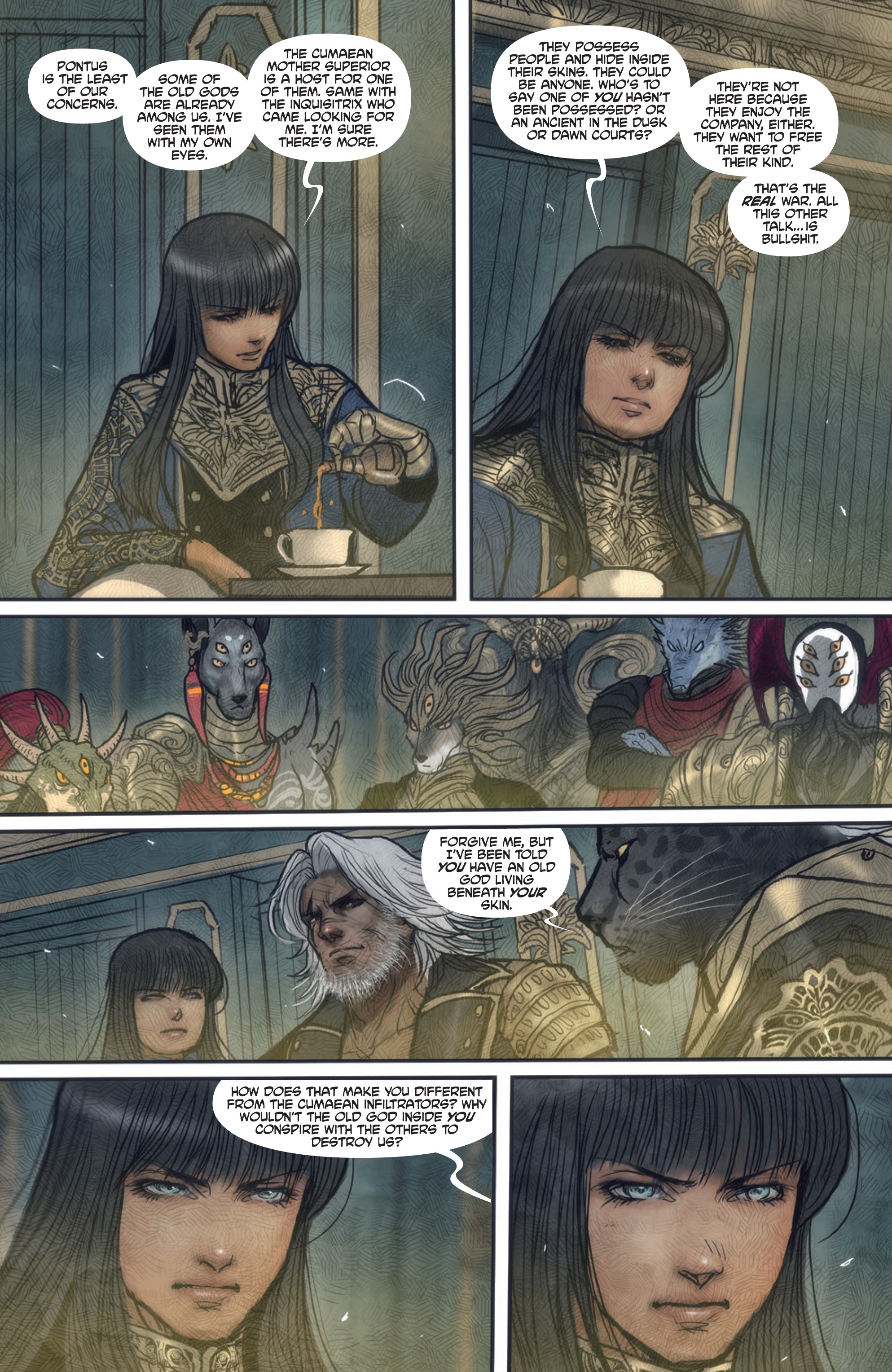 Read online Monstress comic -  Issue #22 - 14