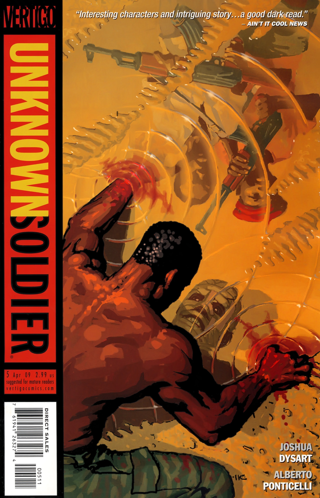 Read online Unknown Soldier (2008) comic -  Issue #5 - 1