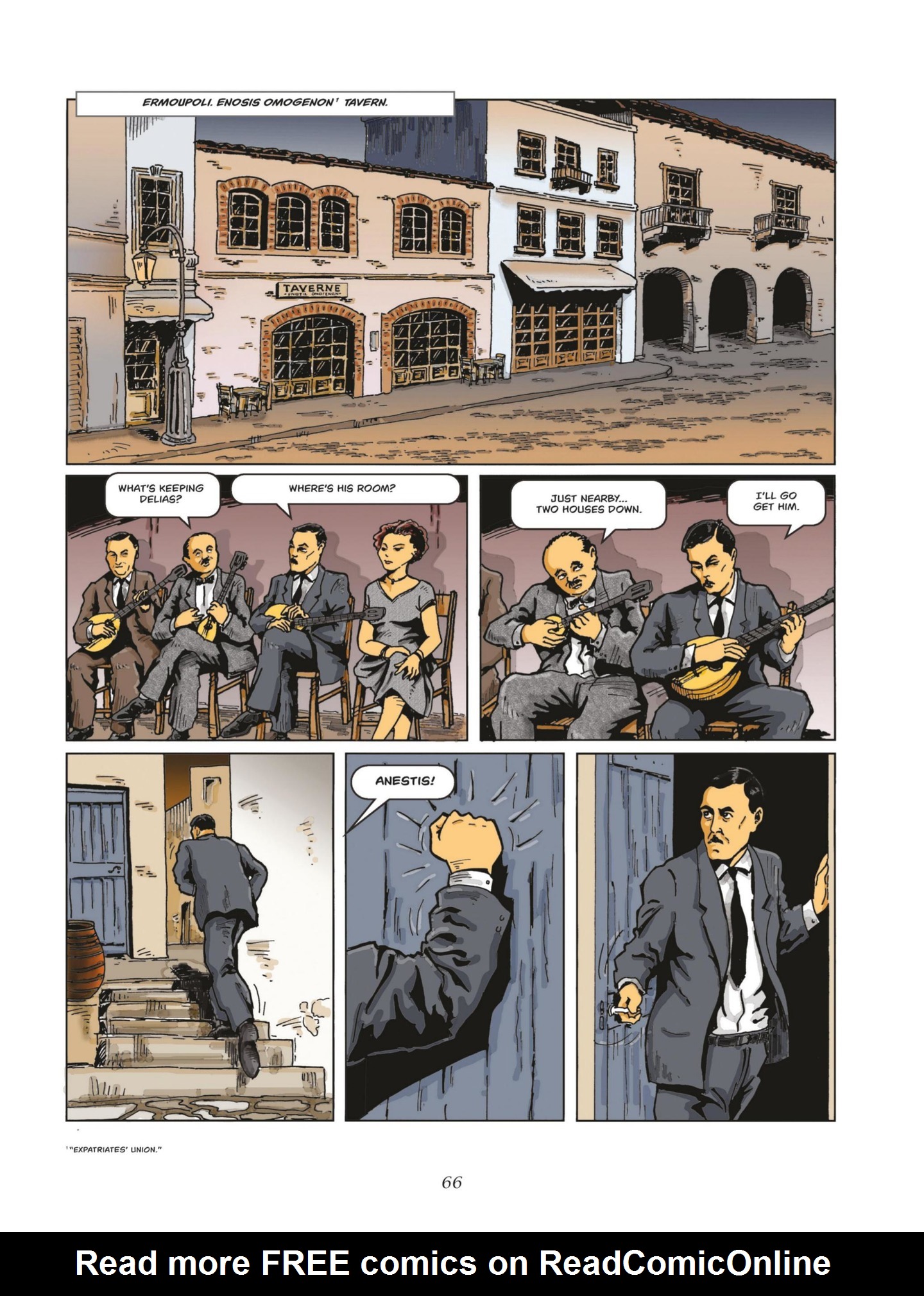 Read online The Famous Quartet of Piraeus comic -  Issue # TPB - 67