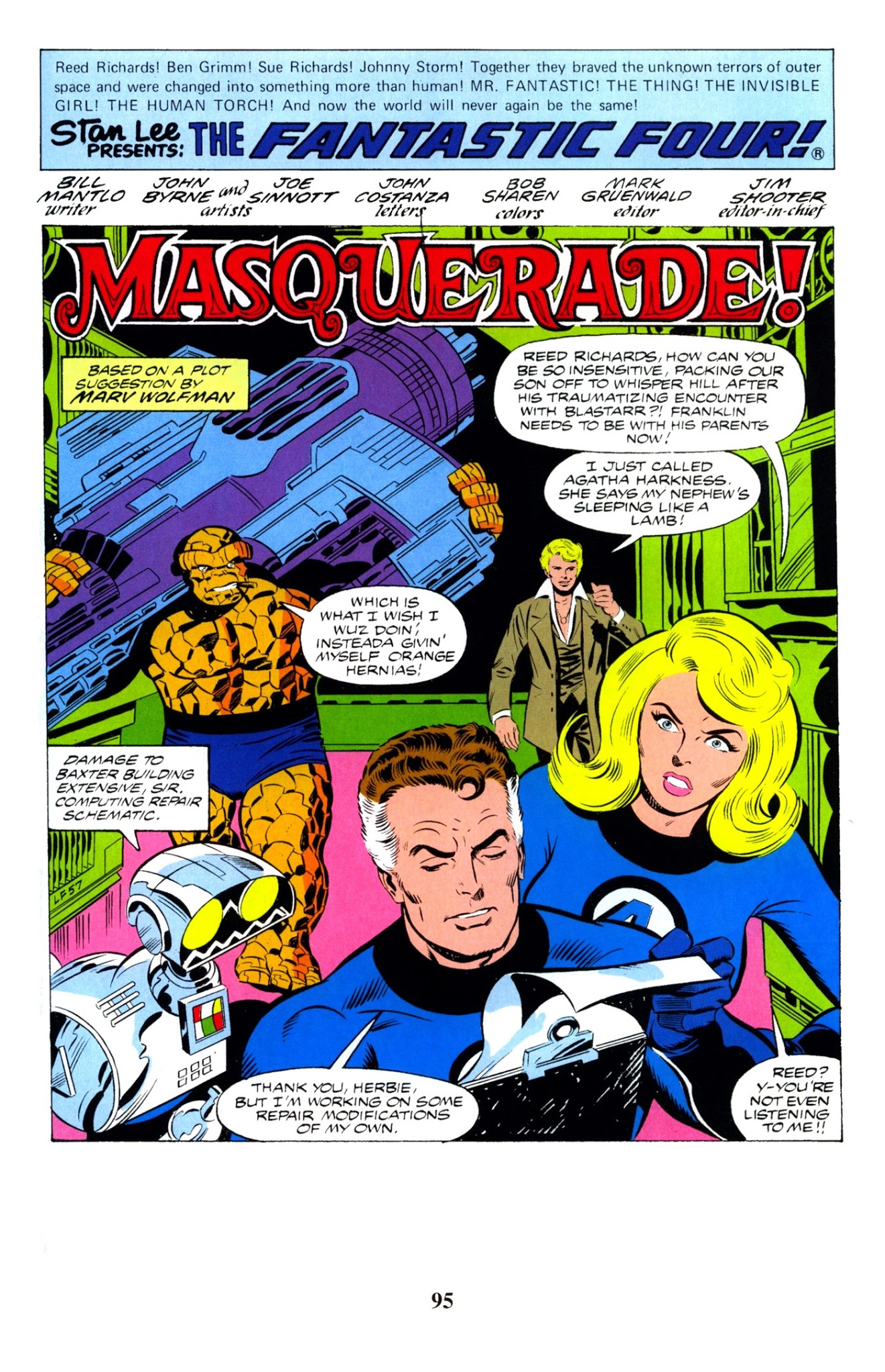 Read online Fantastic Four Visionaries: John Byrne comic -  Issue # TPB 0 - 96