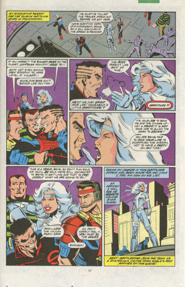 Read online Silver Sable and the Wild Pack comic -  Issue #2 - 24