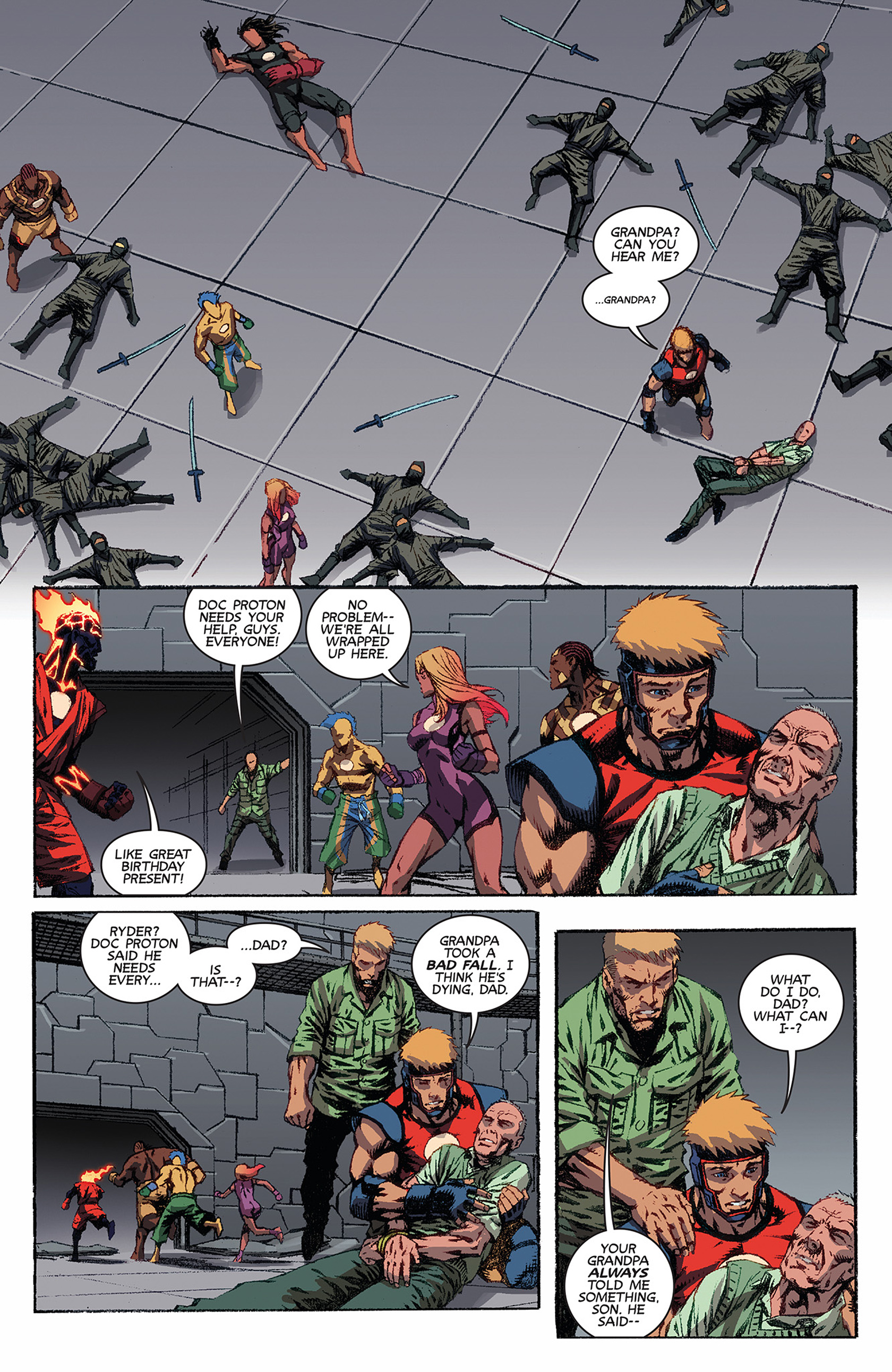 Read online Cage Hero comic -  Issue #4 - 19