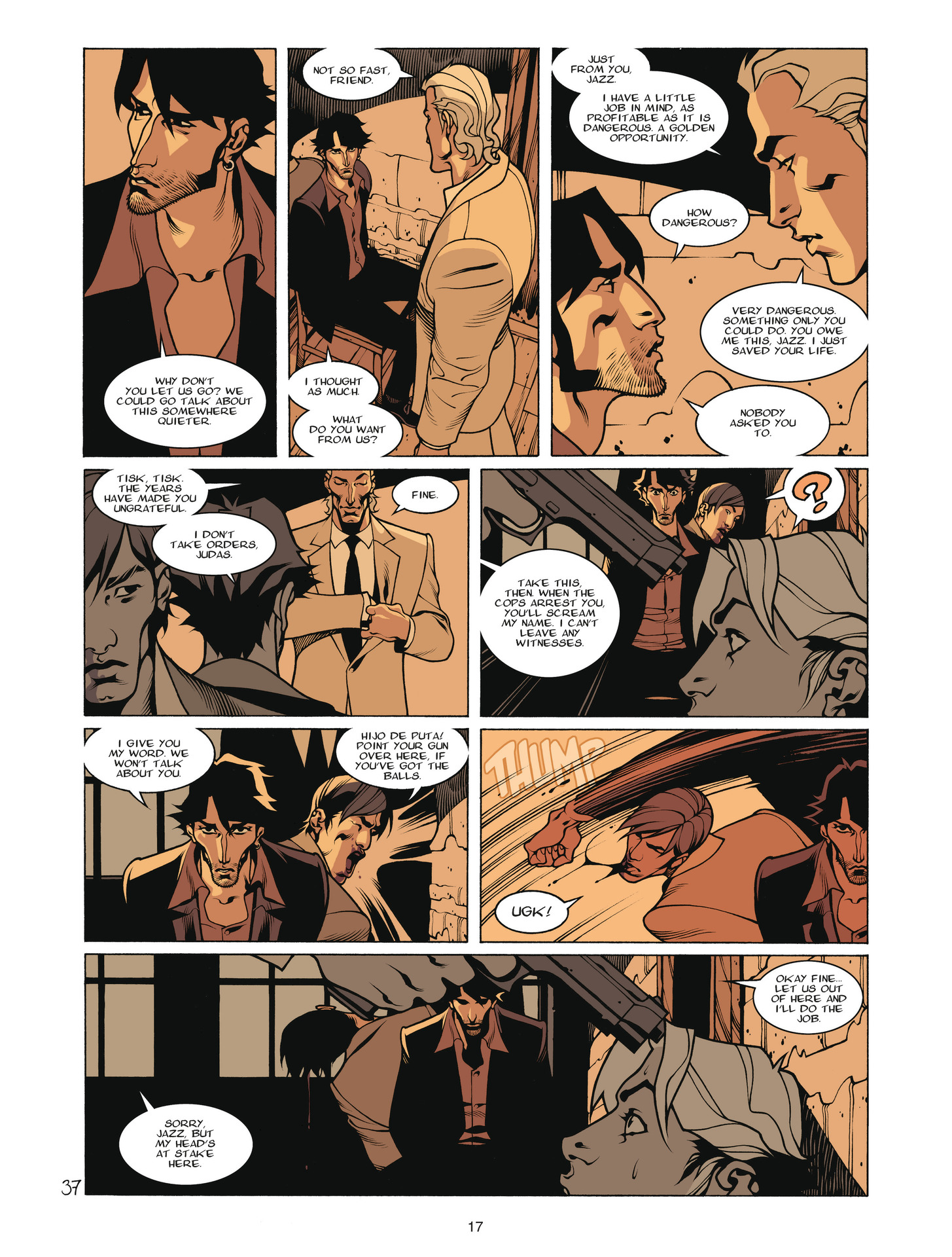 Read online Jazz Maynard comic -  Issue #2 - 17