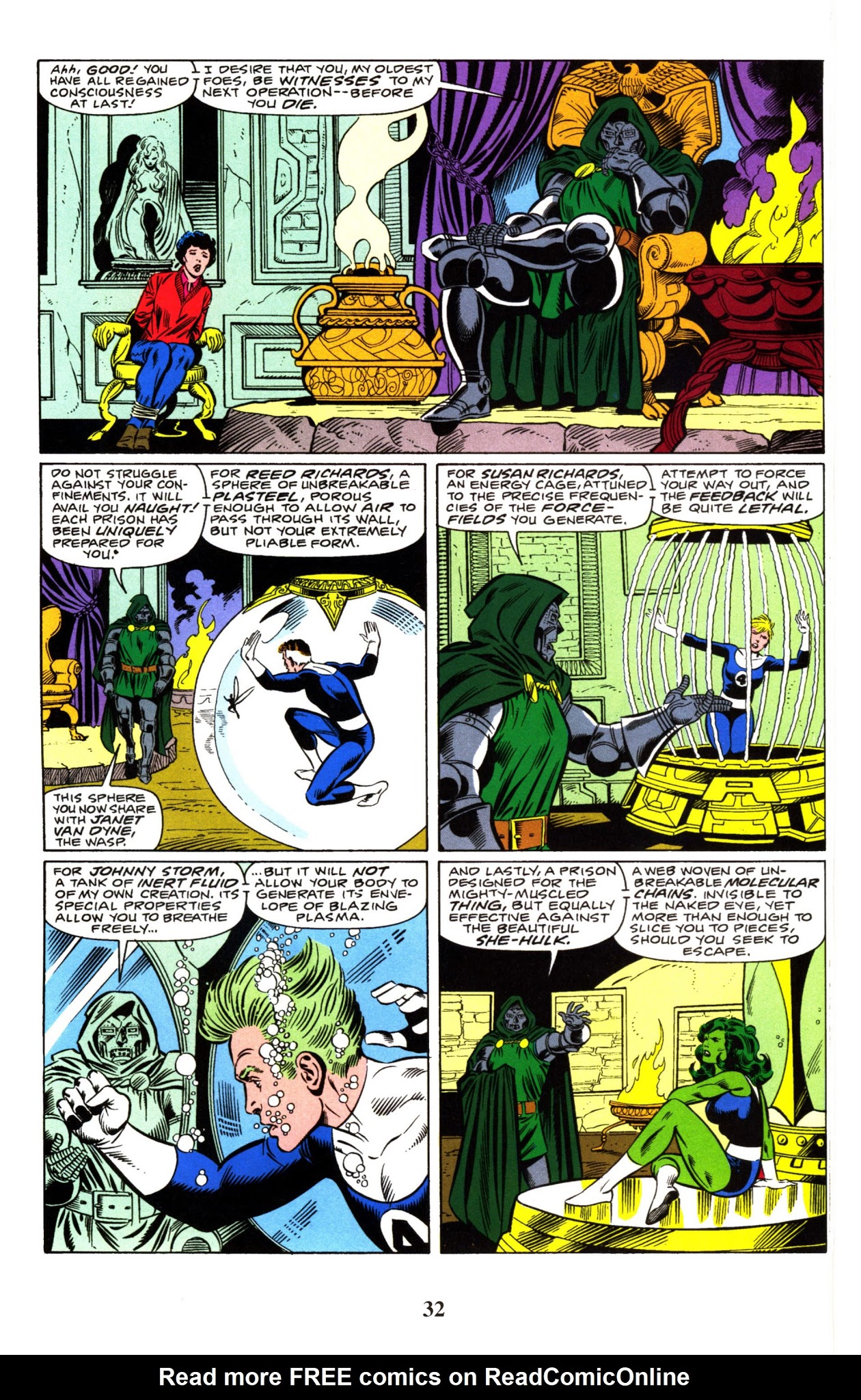 Read online Fantastic Four Visionaries: John Byrne comic -  Issue # TPB 8 - 34