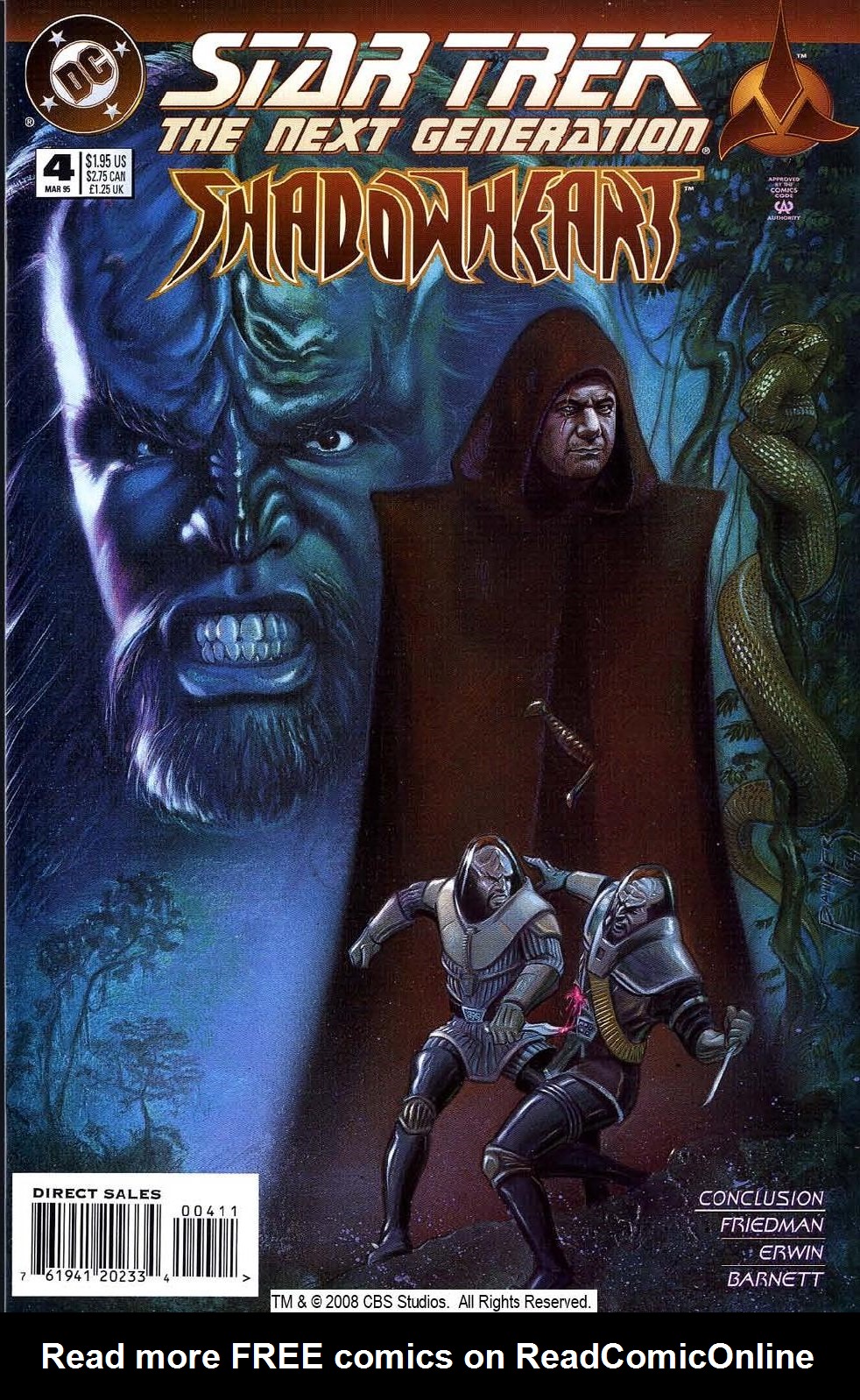 Read online Star Trek: The Next Generation - Shadowheart comic -  Issue #4 - 1