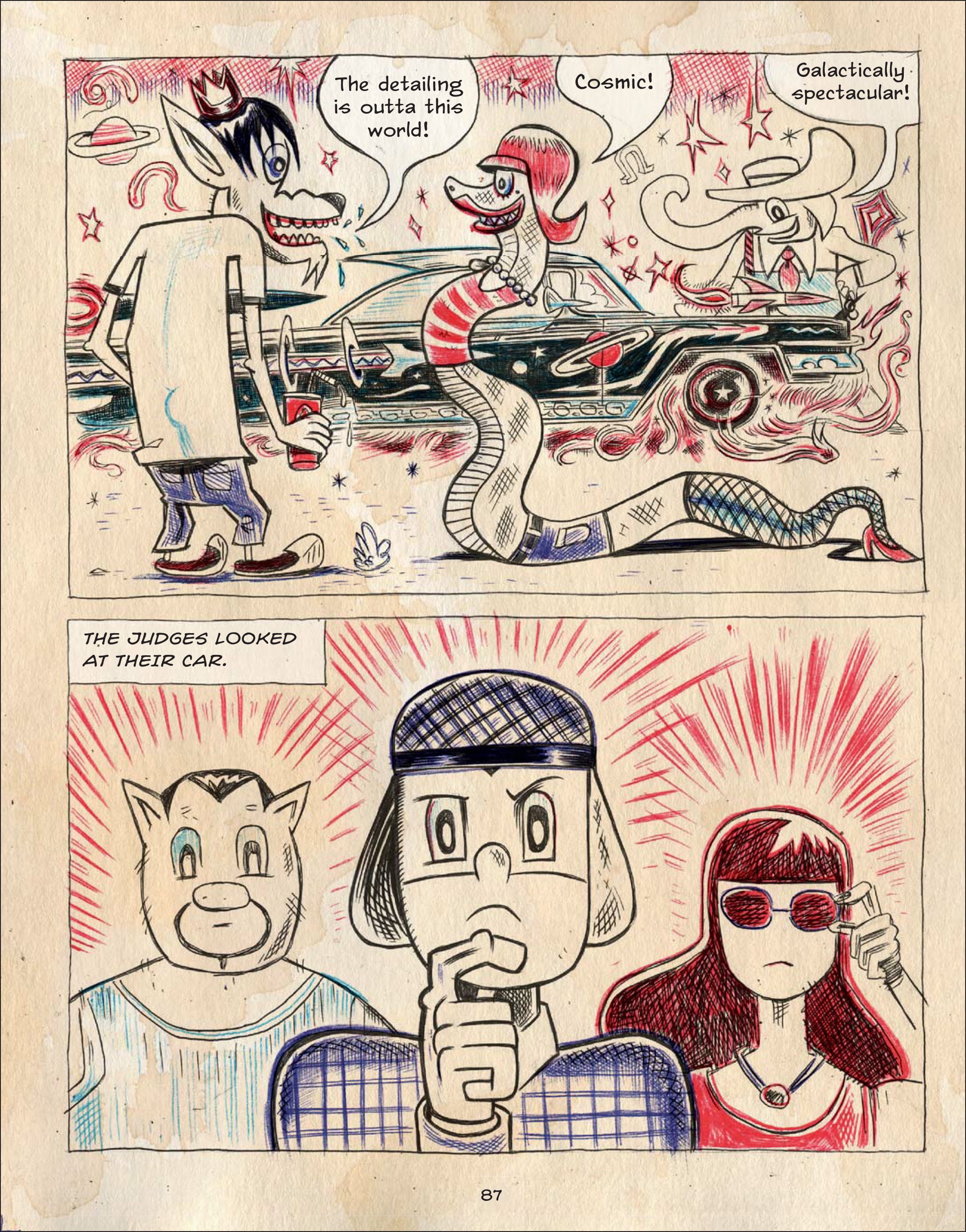 Read online Lowriders in Space comic -  Issue # TPB - 88