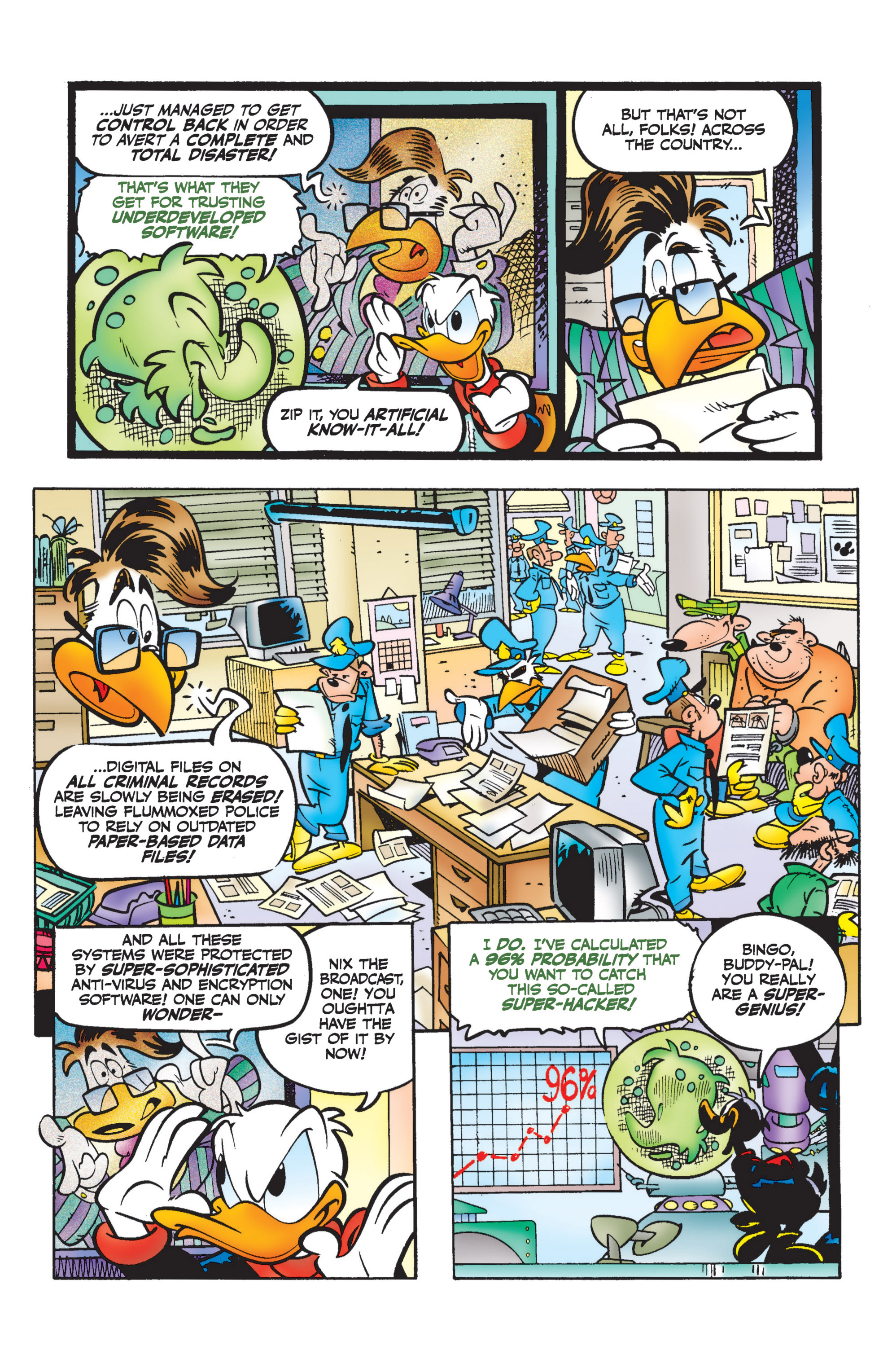 Read online Duck Avenger comic -  Issue #4 - 8