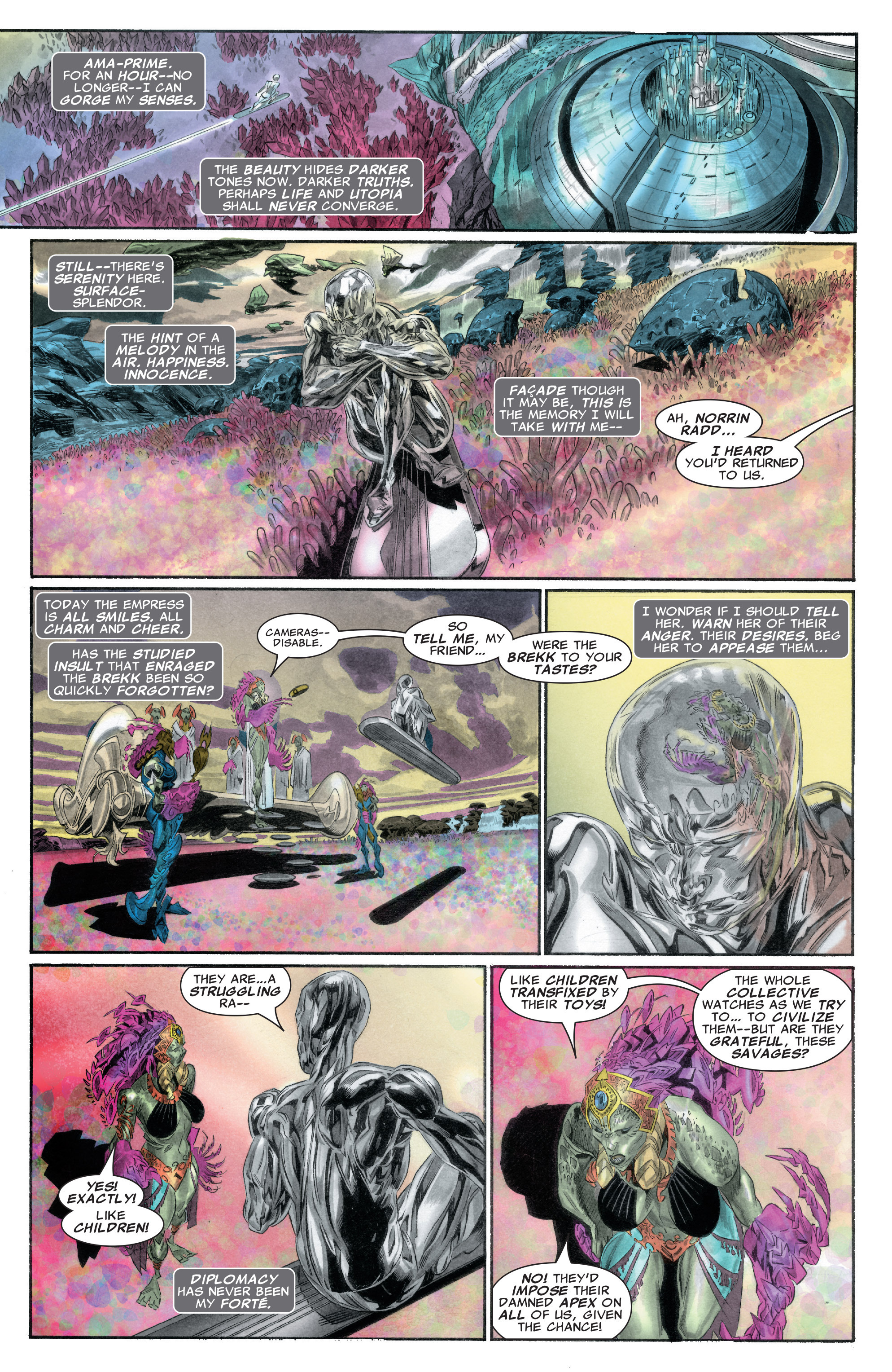 Read online Silver Surfer: In Thy Name comic -  Issue #2 - 18