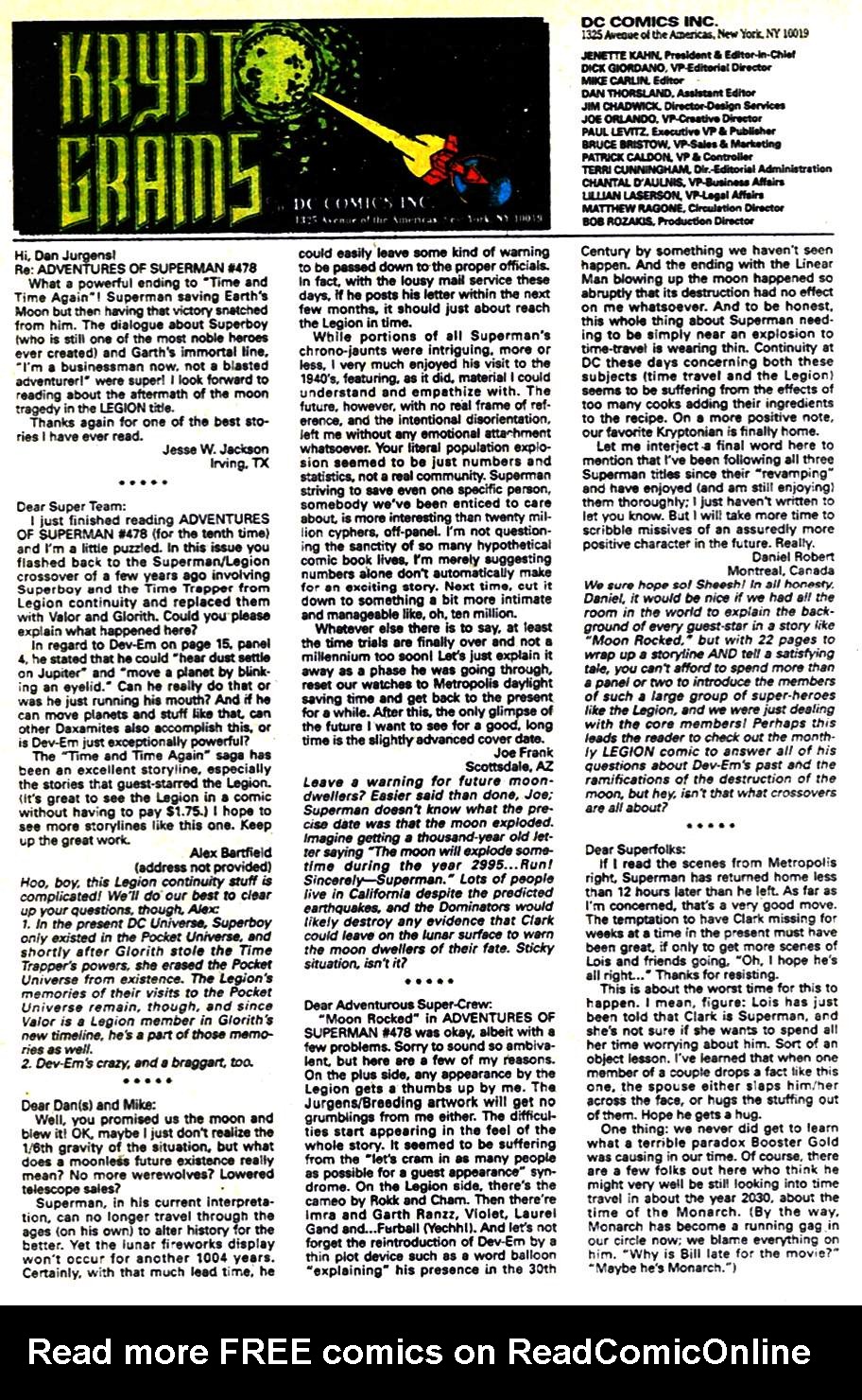 Read online Adventures of Superman (1987) comic -  Issue #482 - 24