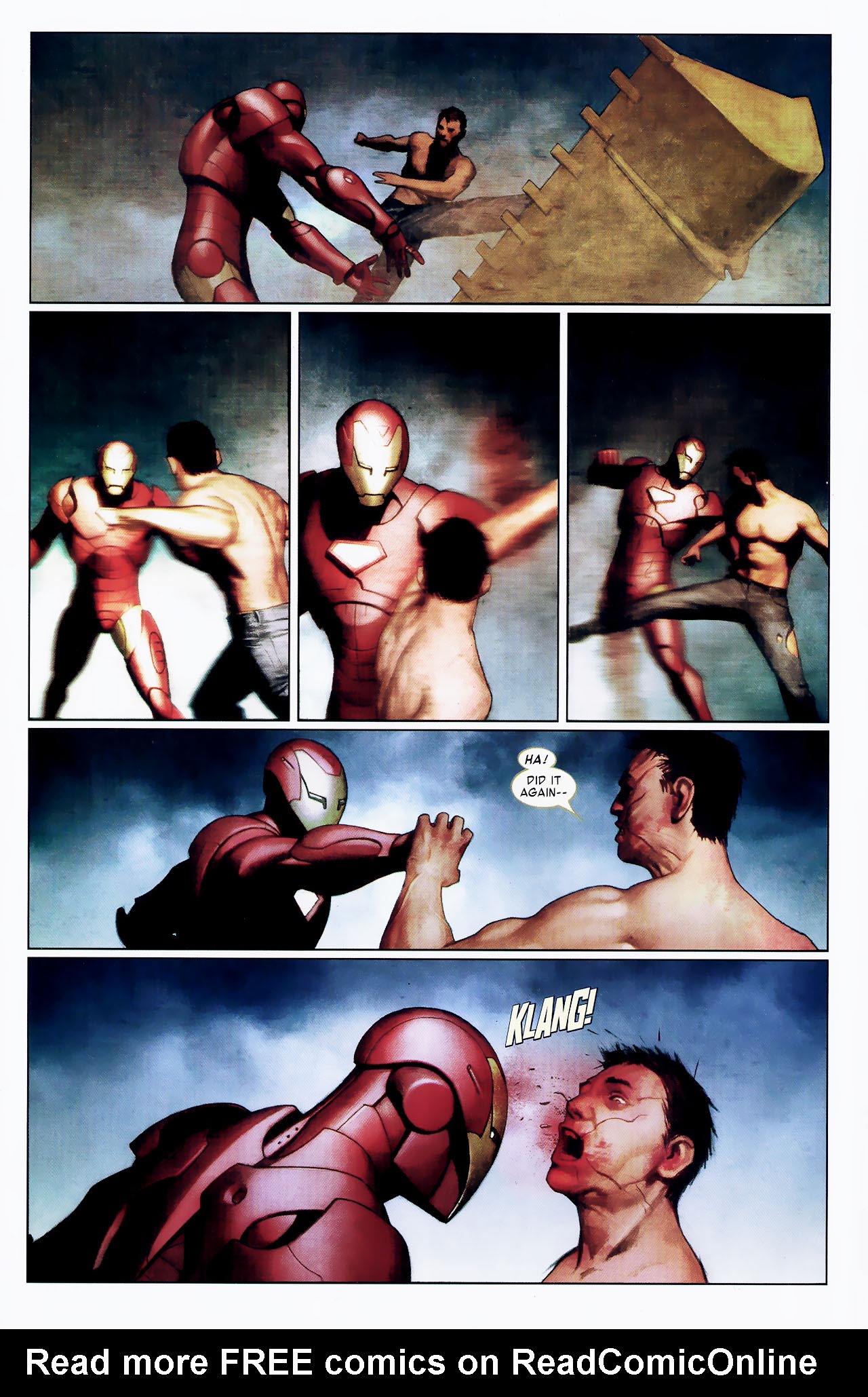 Read online Iron Man: Extremis Director's Cut comic -  Issue #6 - 16