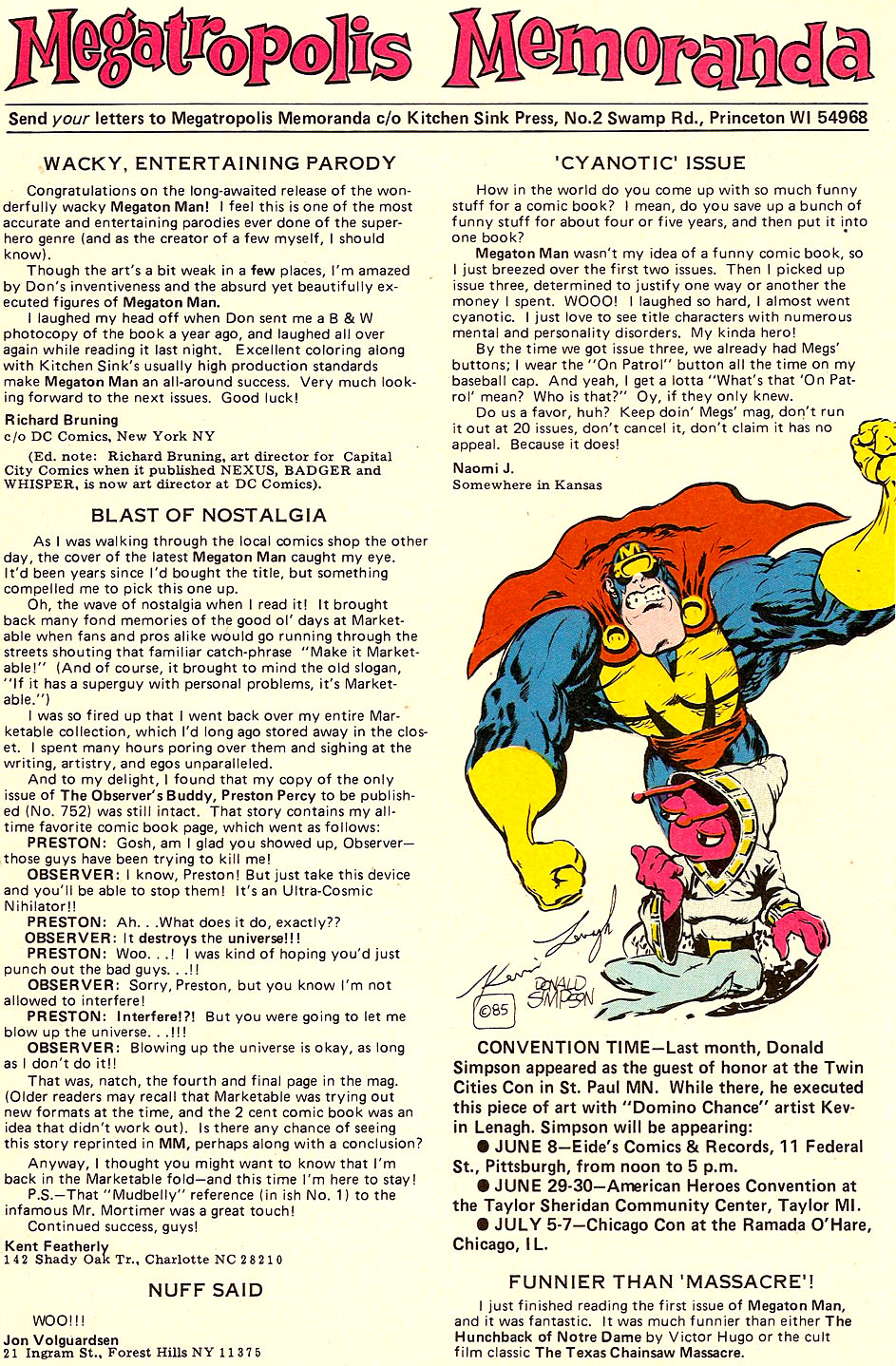 Read online Megaton Man comic -  Issue #4 - 17