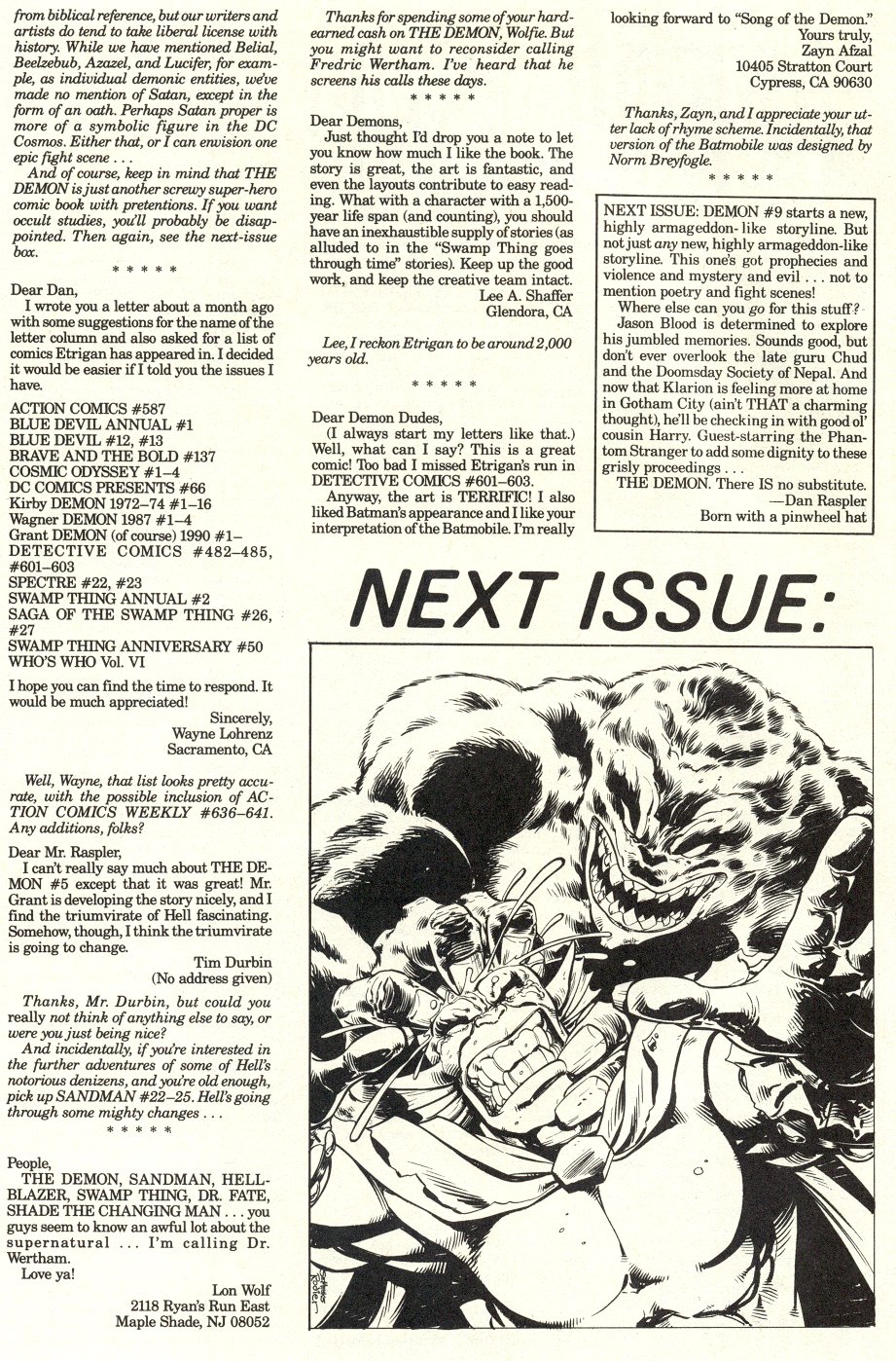 Read online The Demon (1990) comic -  Issue #8 - 27