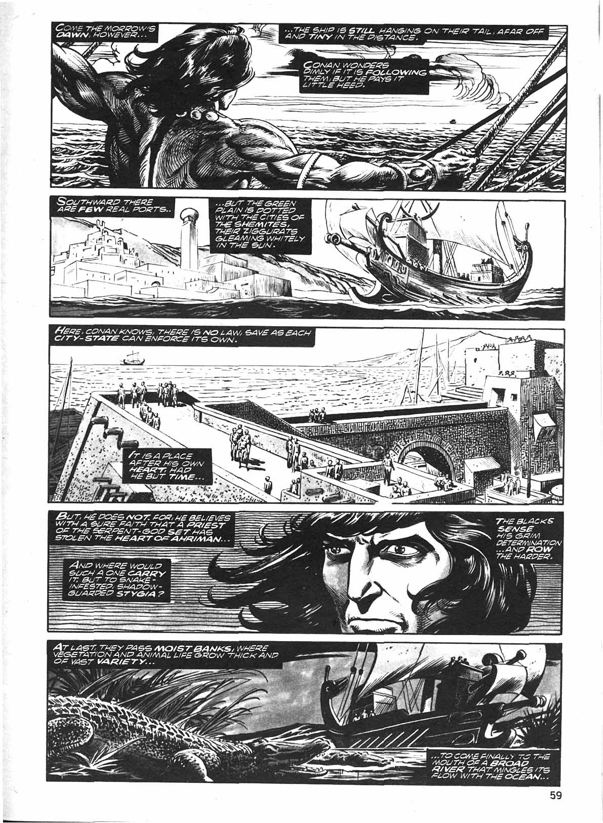 Read online The Savage Sword Of Conan comic -  Issue #8 - 57