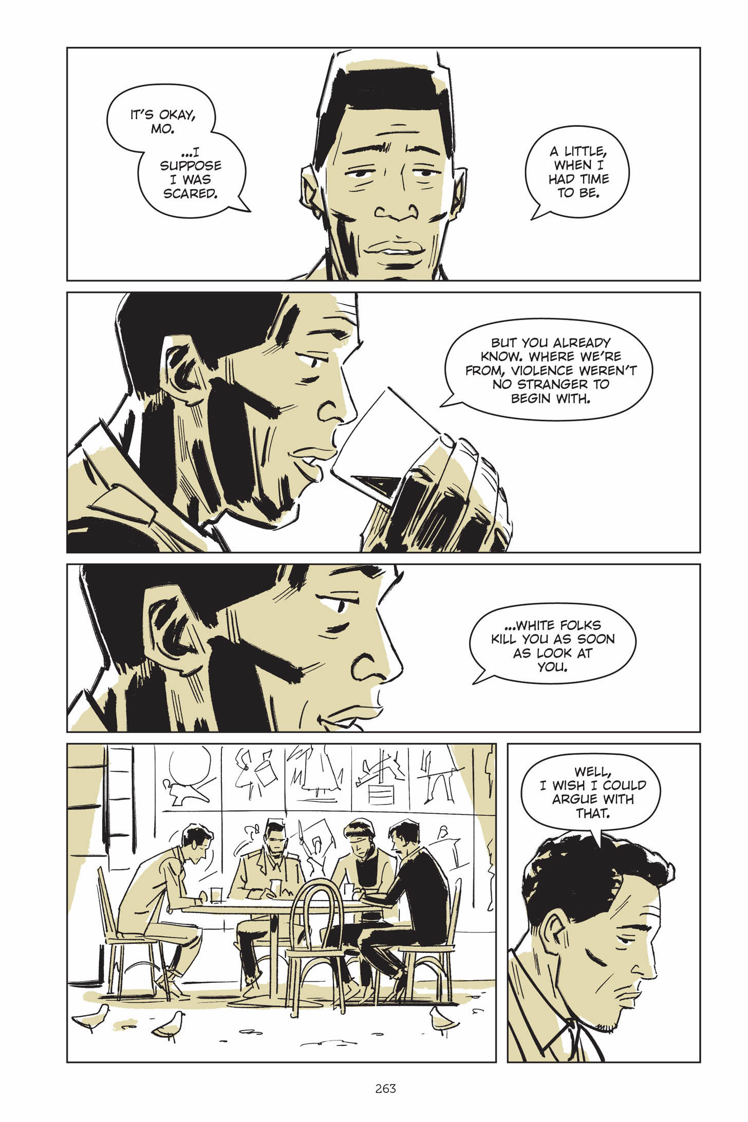 Read online Now Let Me Fly: A Portrait of Eugene Bullard comic -  Issue # TPB (Part 3) - 59
