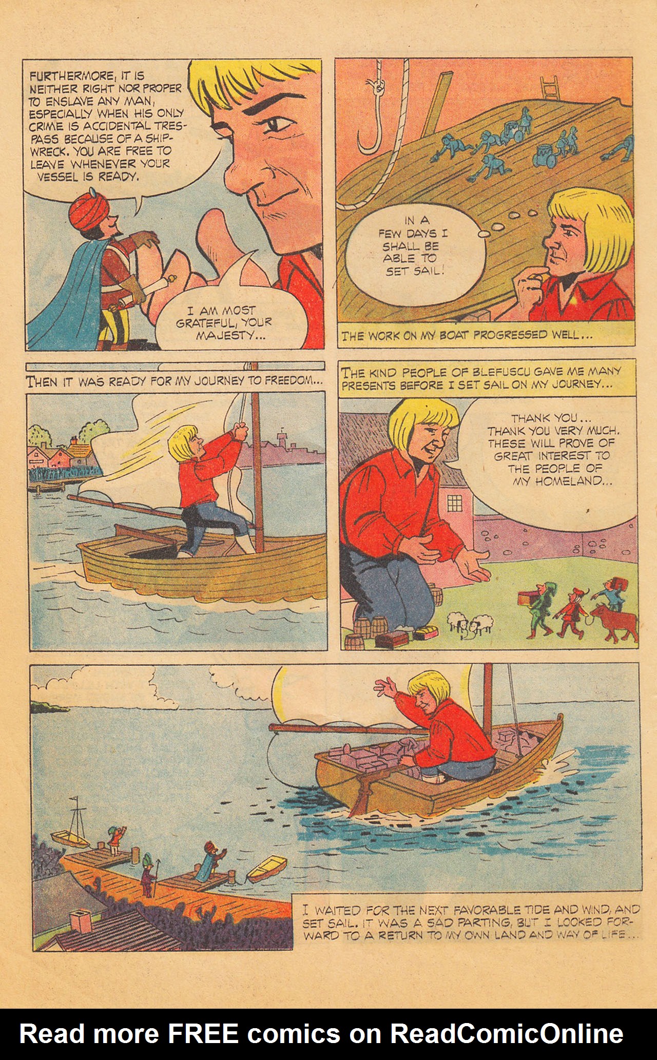 Read online Gulliver's Travels comic -  Issue # Full - 32