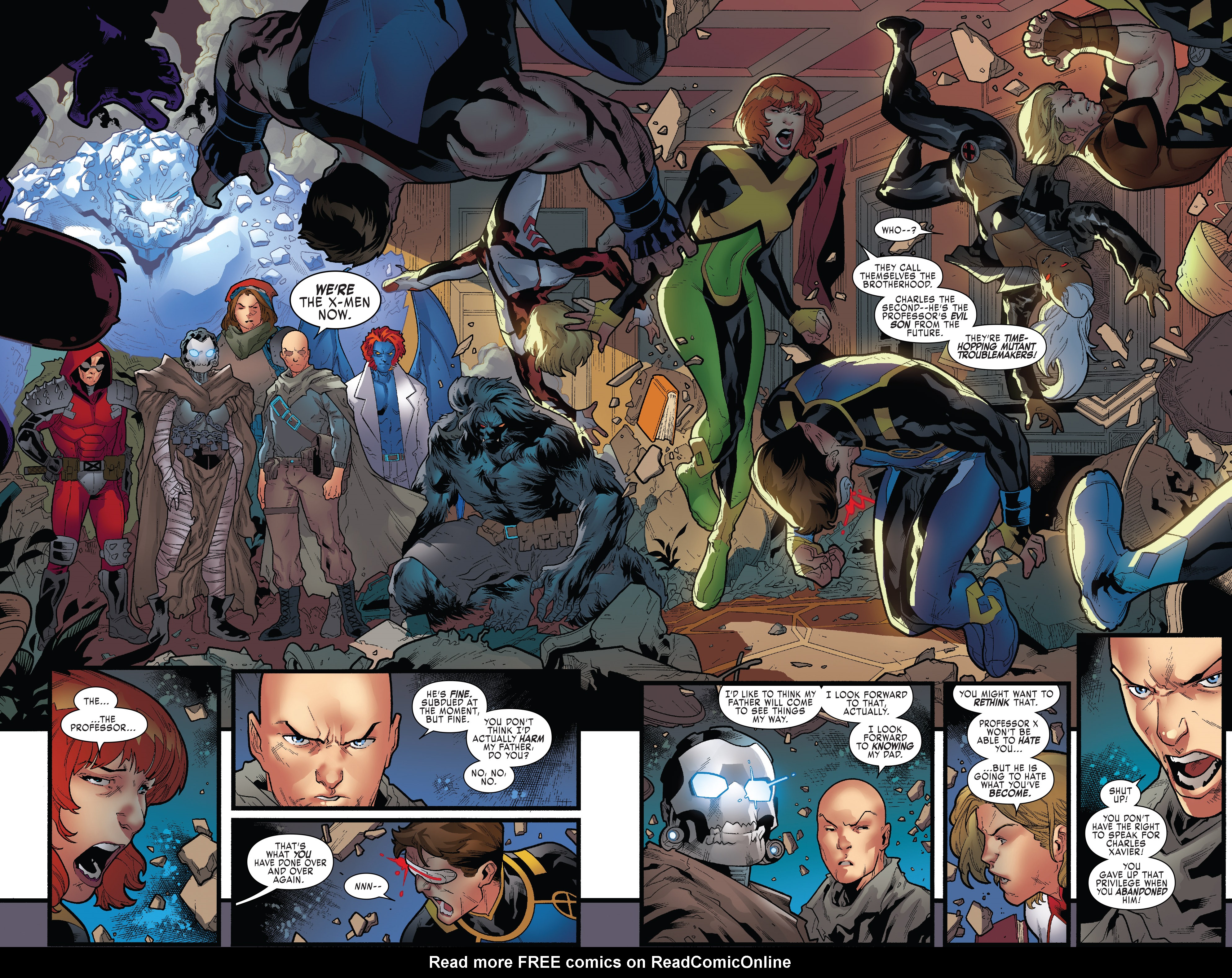 Read online X-Men: Blue comic -  Issue #20 - 4