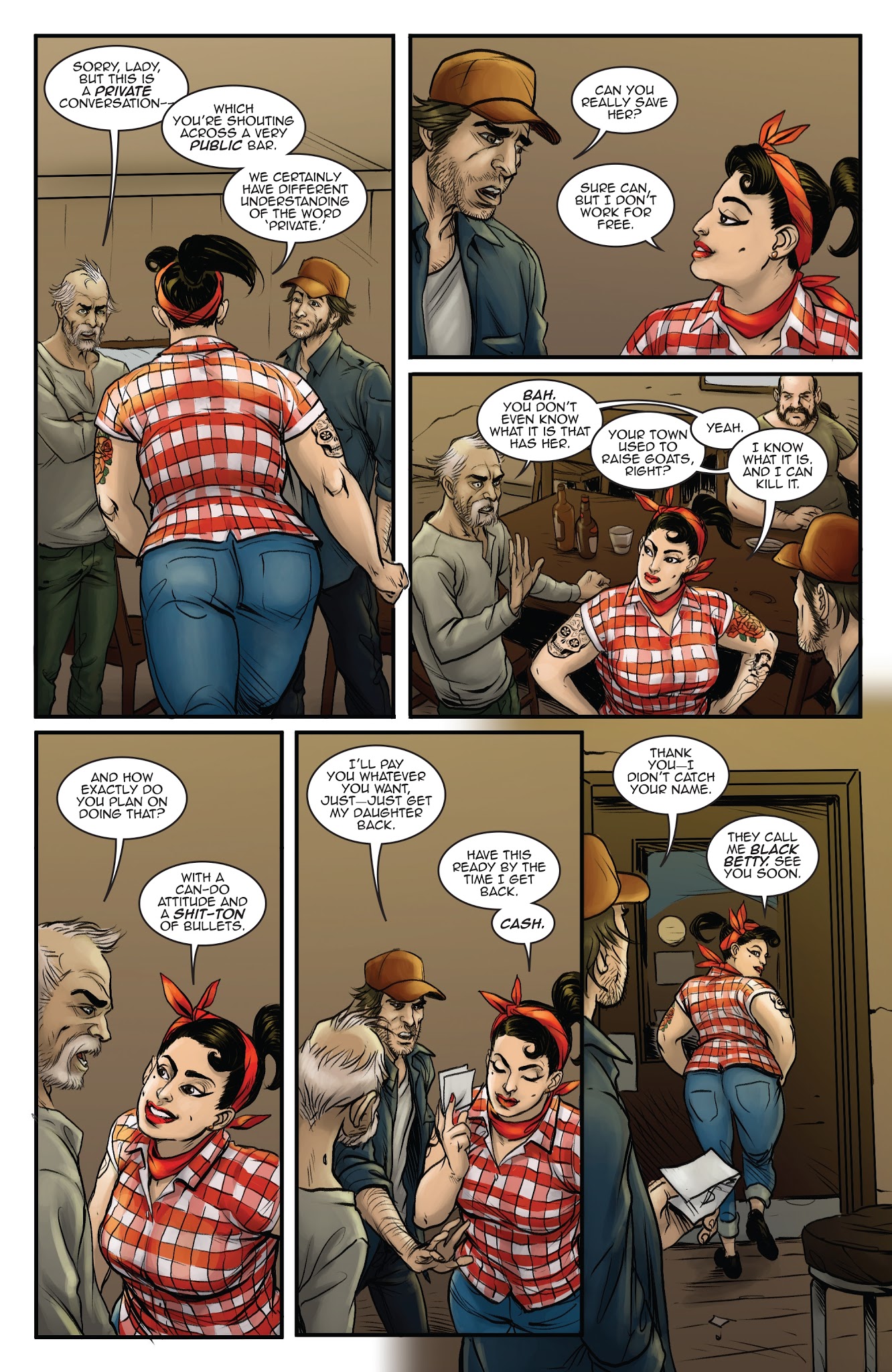 Read online Black Betty comic -  Issue #1 - 10