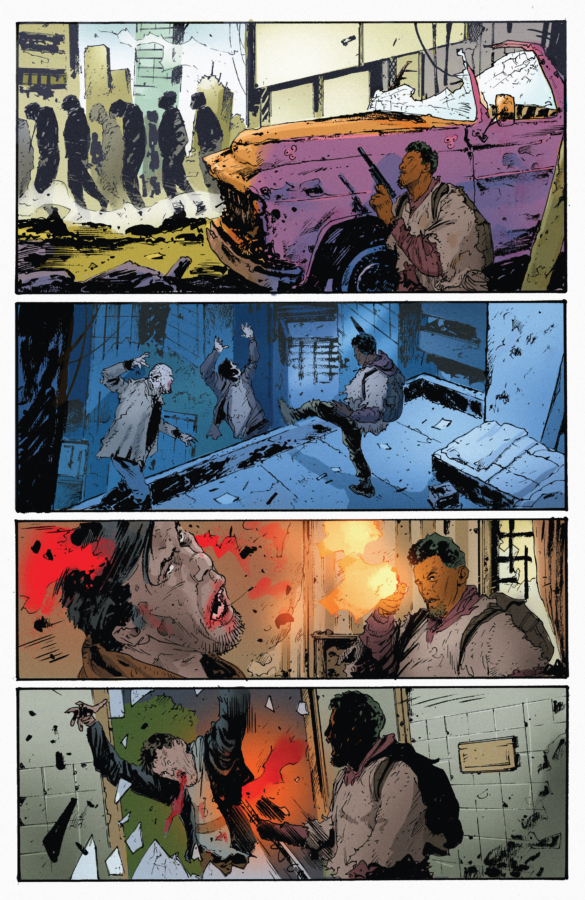 Read online Maze Runner: The Scorch Trials Official Graphic Novel Prelude comic -  Issue # TPB - 49