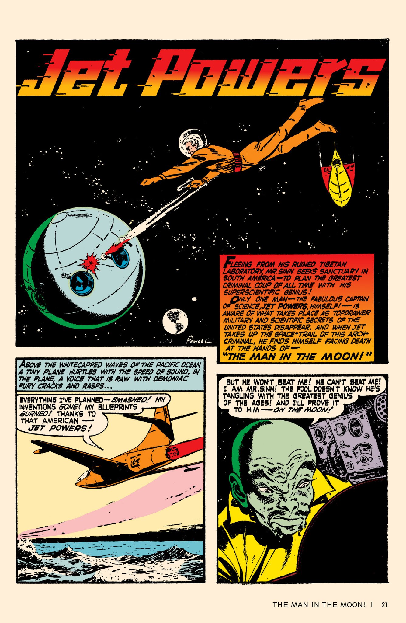 Read online Bob Powell's Complete Jet Powers comic -  Issue # TPB (Part 1) - 25