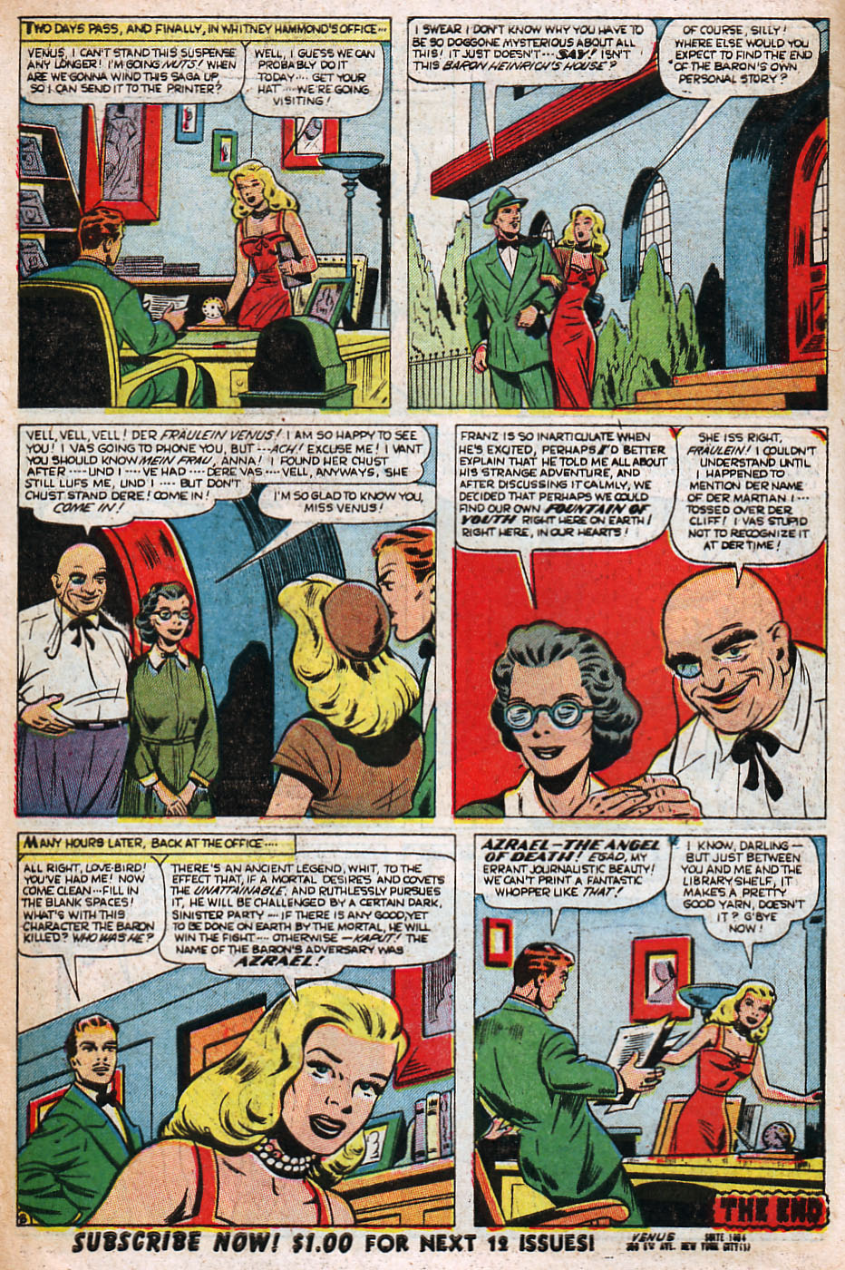 Read online Venus (1948) comic -  Issue #14 - 10