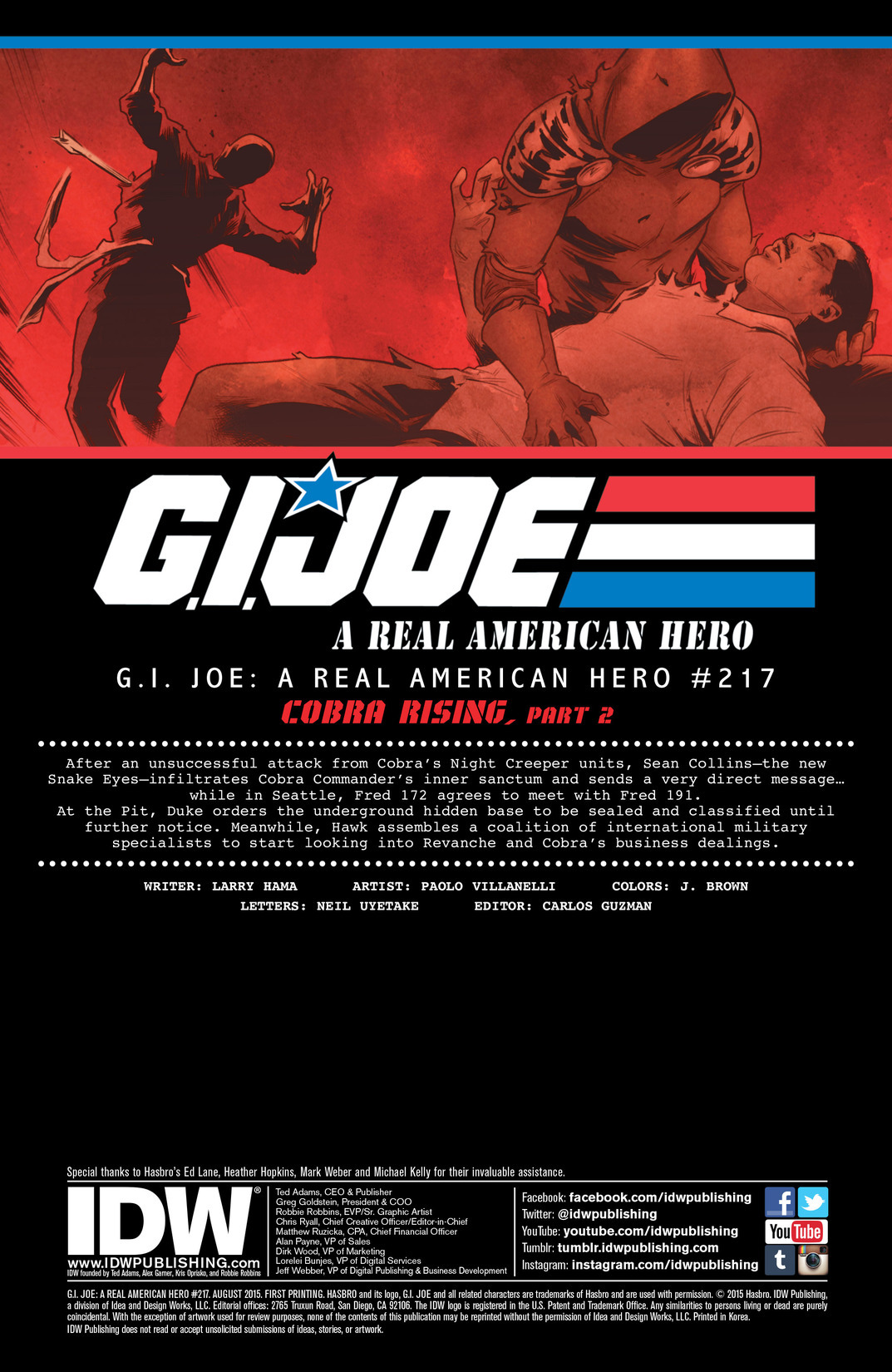 Read online G.I. Joe: A Real American Hero comic -  Issue #217 - 3