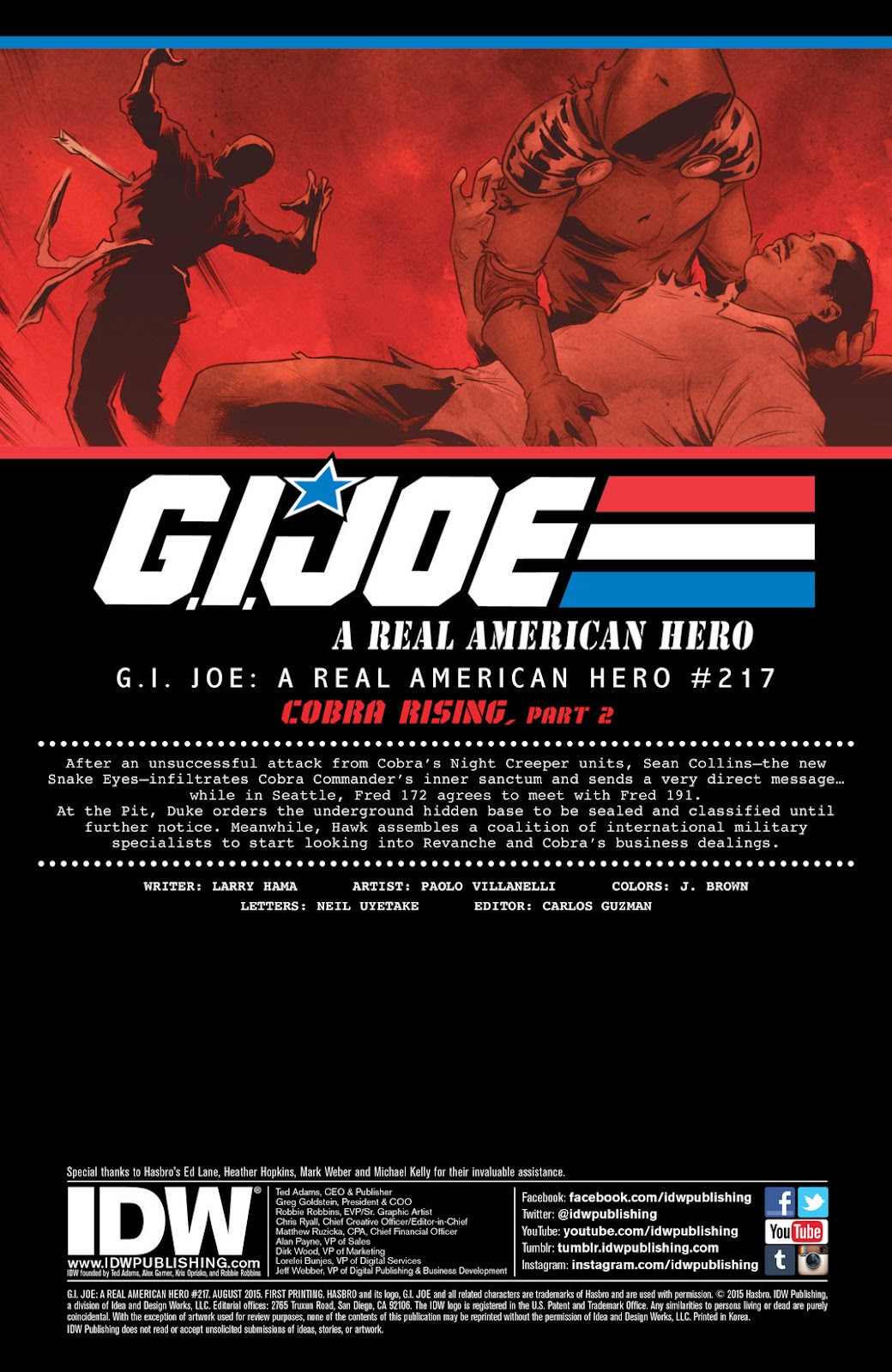 G.I. Joe: A Real American Hero issue 217 - Page 3