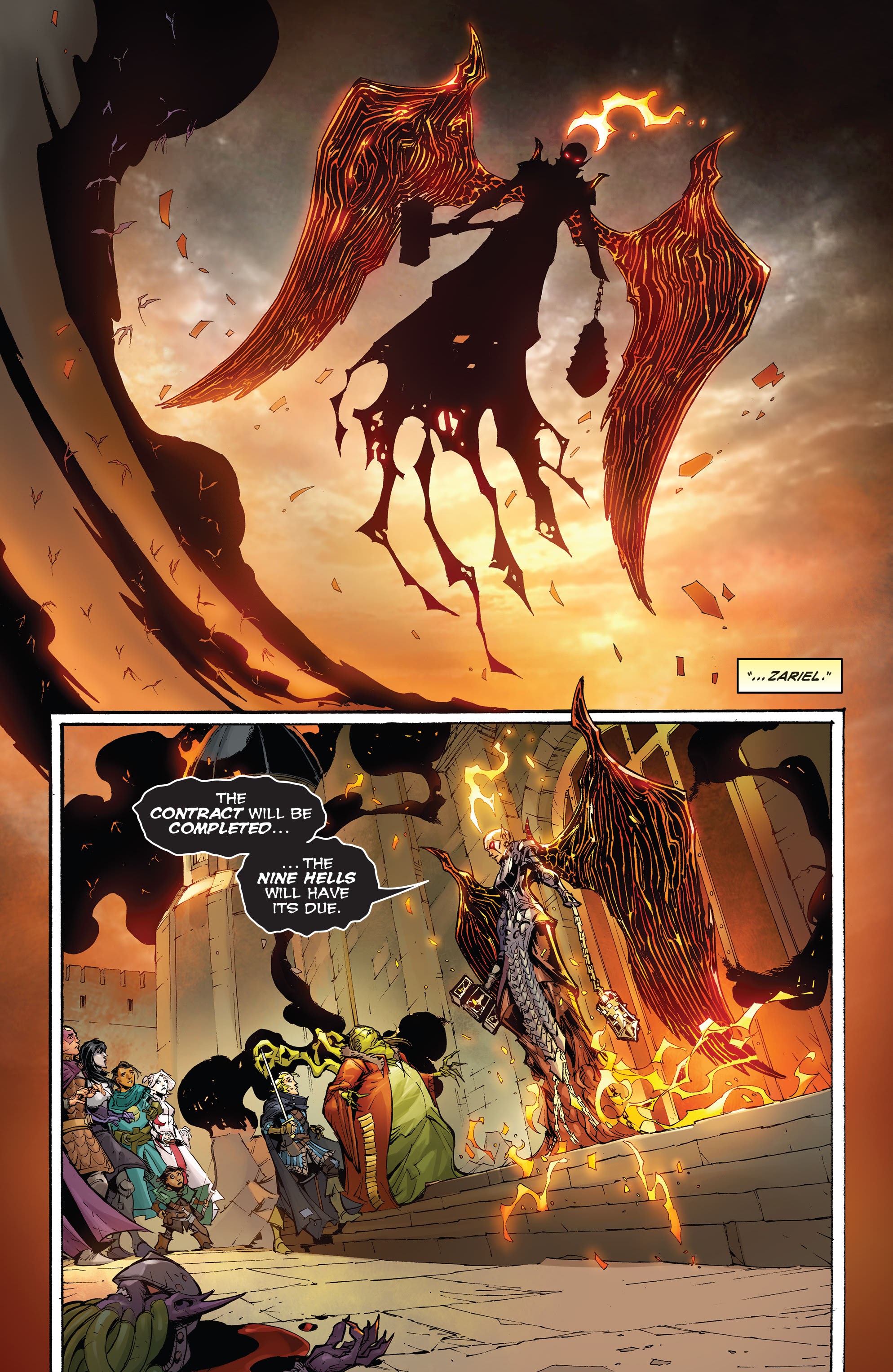 Read online Dungeons & Dragons: Infernal Tides comic -  Issue #5 - 13