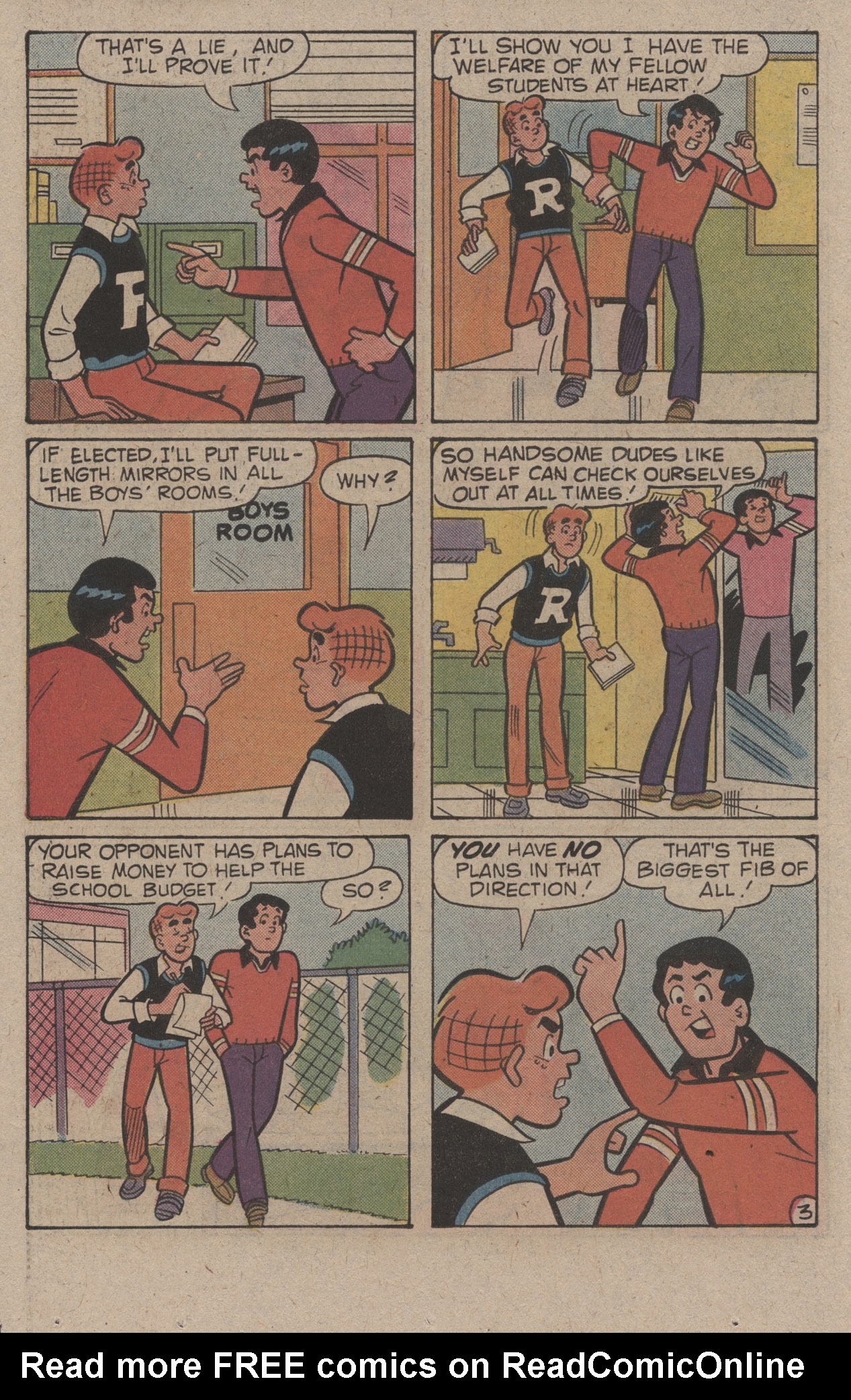 Read online Reggie and Me (1966) comic -  Issue #125 - 22