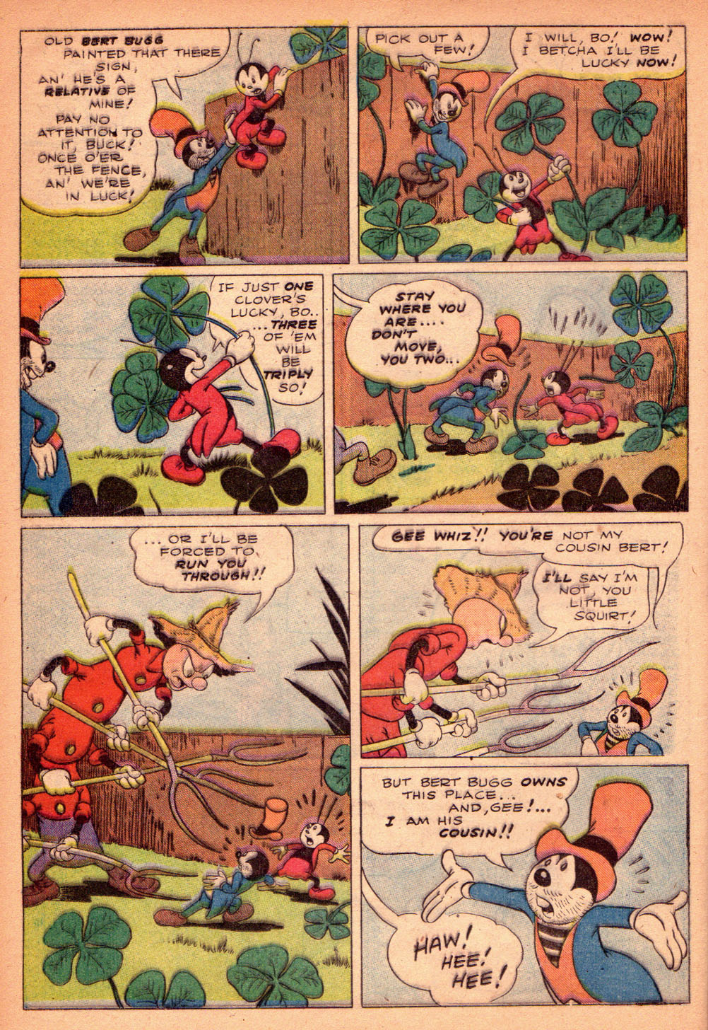Read online Walt Disney's Comics and Stories comic -  Issue #71 - 16