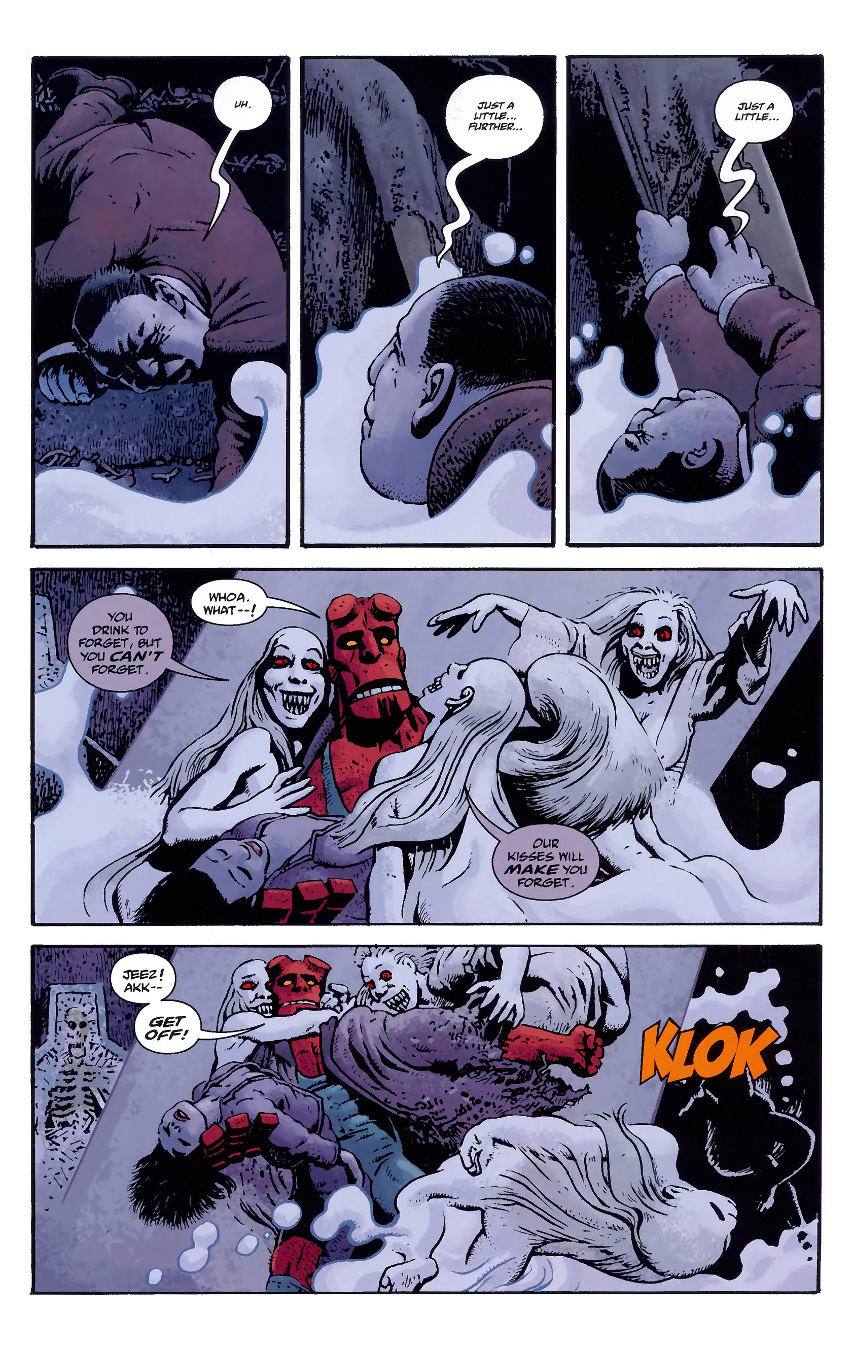 Read online Hellboy: House of the Living Dead comic -  Issue # TPB - 48