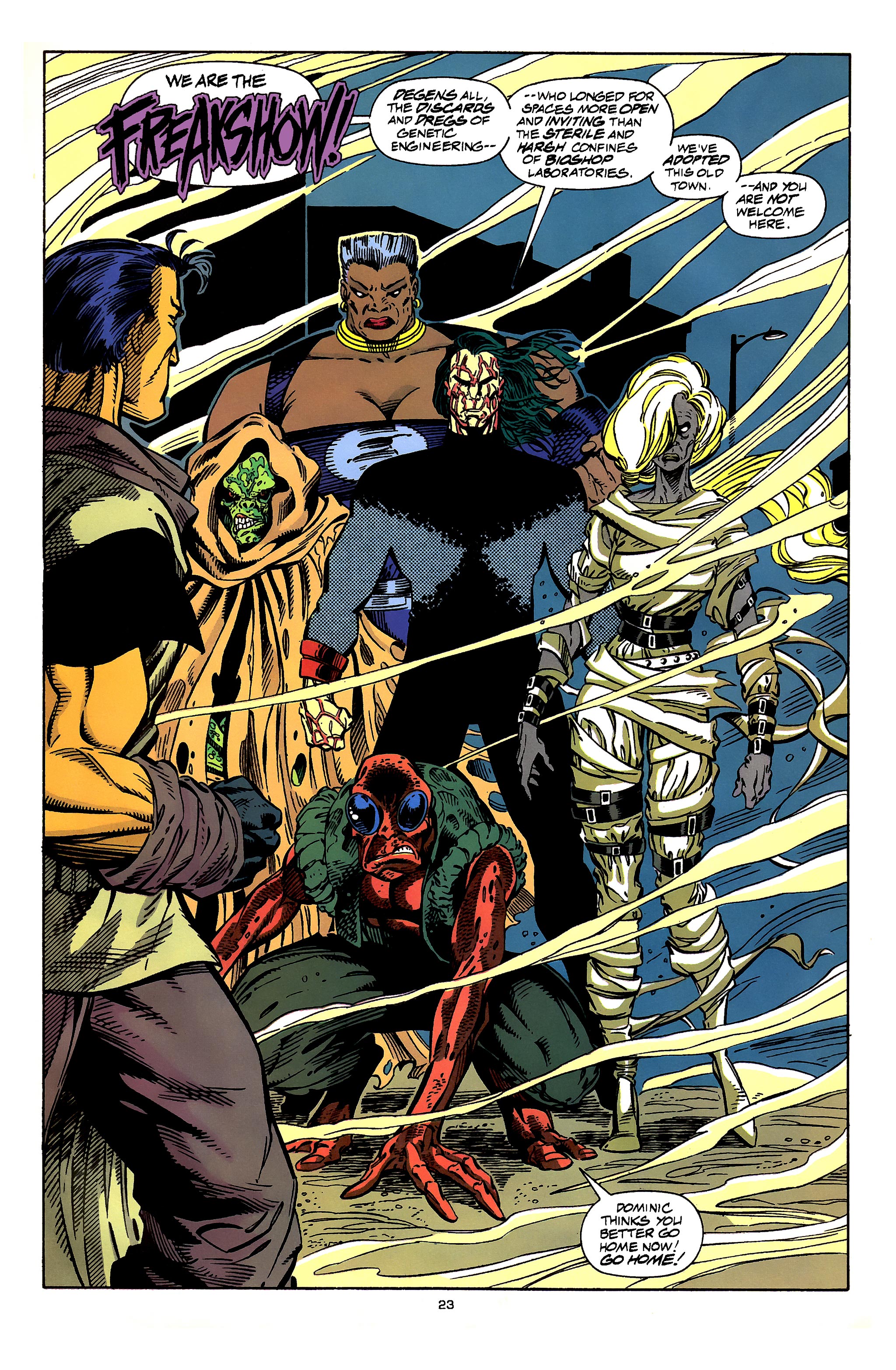 Read online X-Men 2099 comic -  Issue #6 - 19