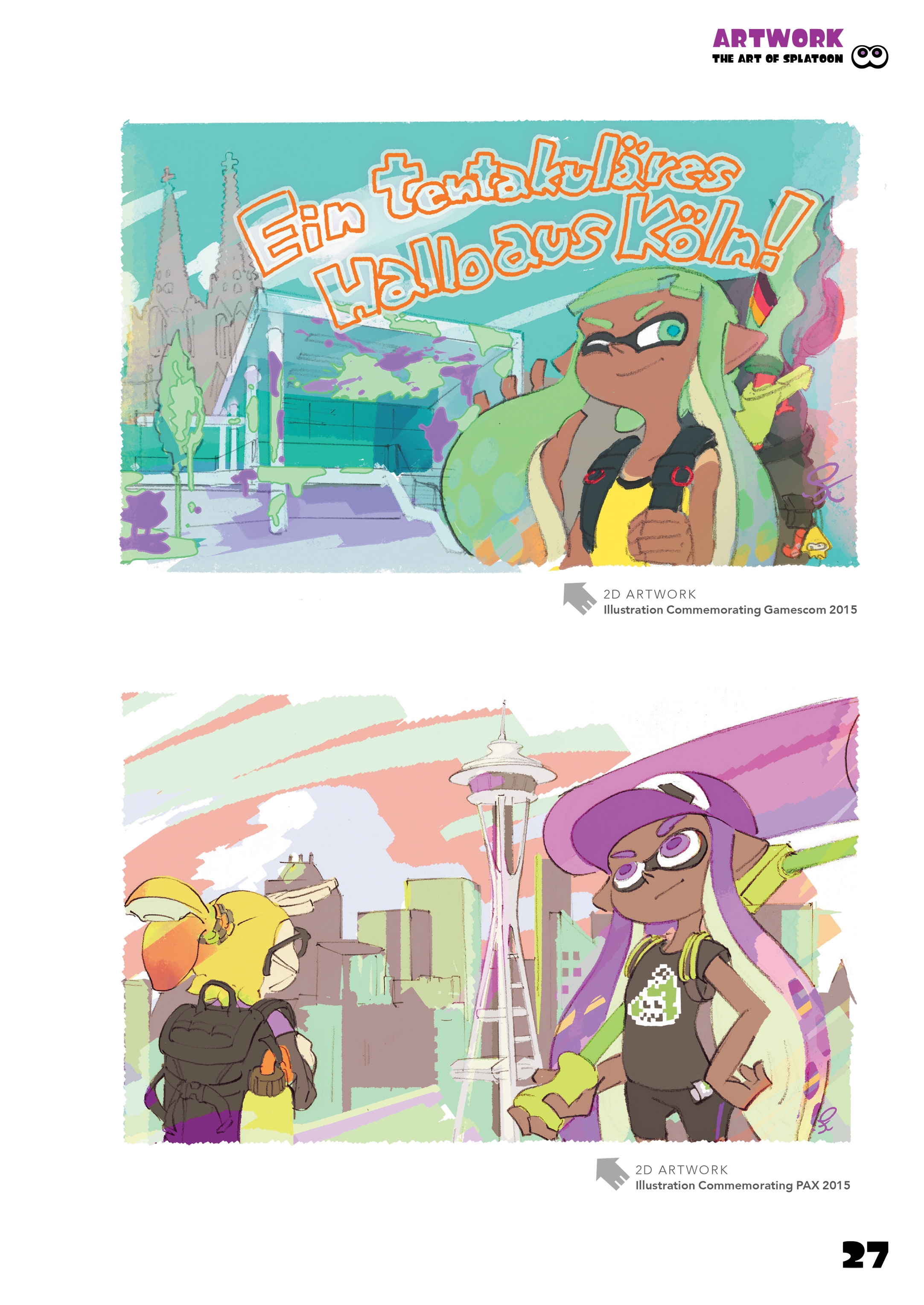 Read online The Art of Splatoon comic -  Issue # TPB (Part 1) - 22