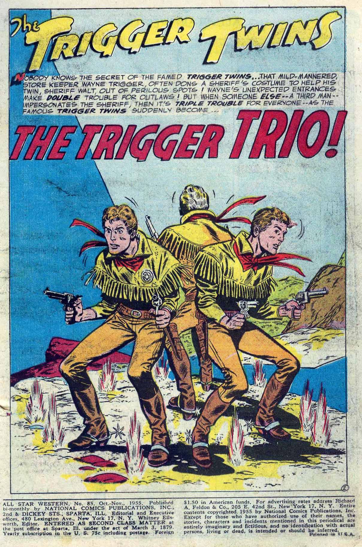 Read online All-Star Western (1951) comic -  Issue #85 - 3