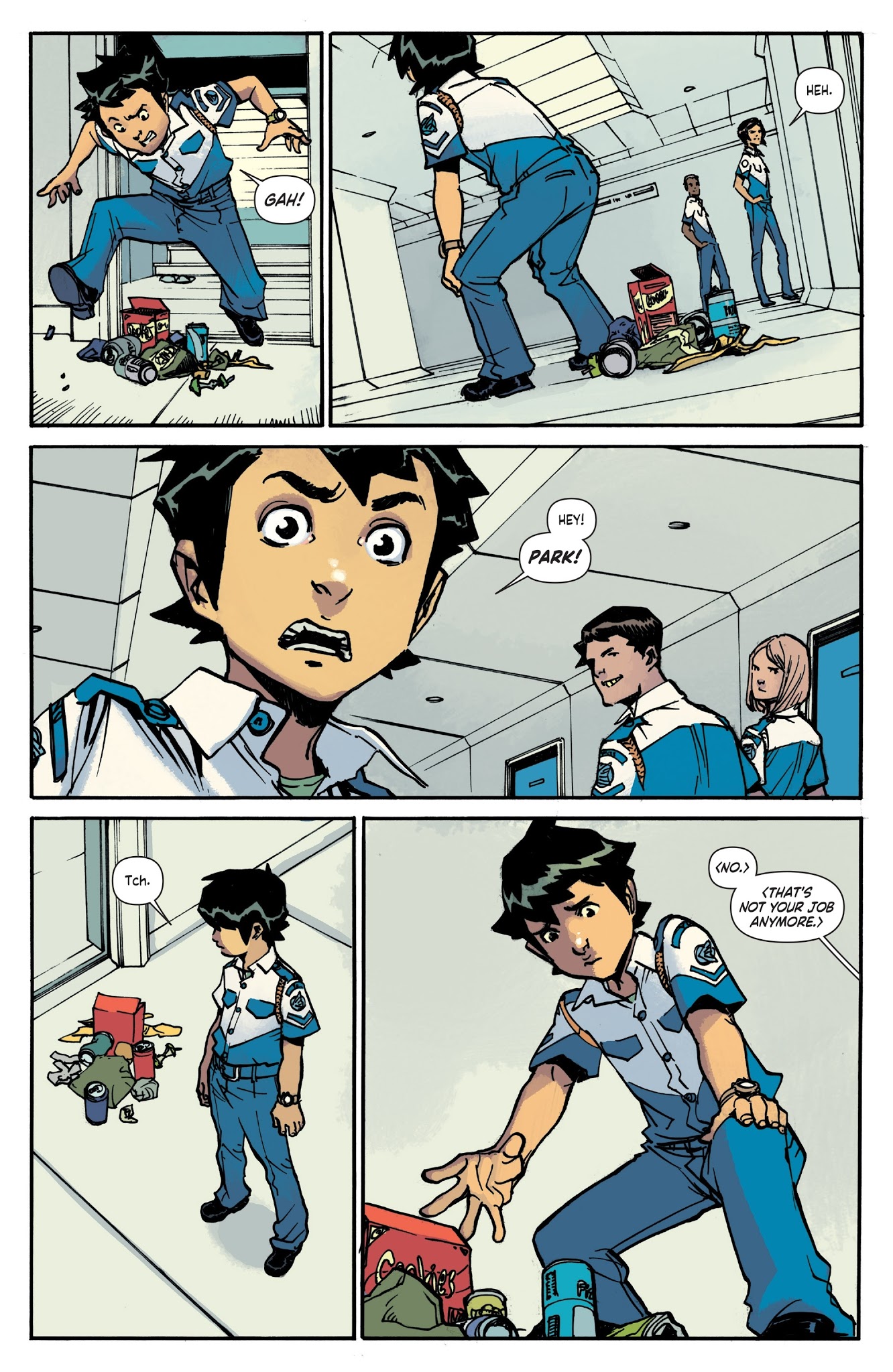 Read online Mech Cadet Yu comic -  Issue #2 - 10